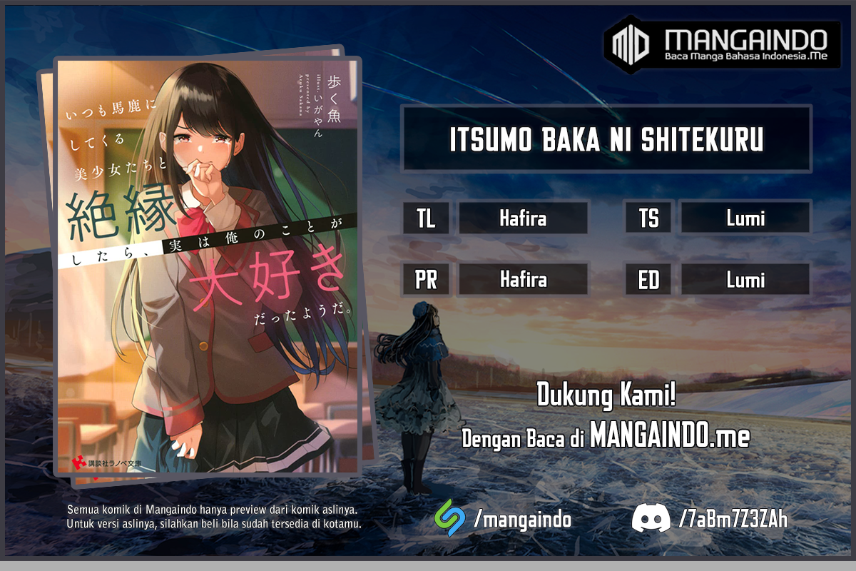 Itsumo Baka ni shitekuru Bishoujo-tachi to Zetsuen shitara, Jitsu wa Ore no Koto ga Daisuki Datta you da Chapter 02.2 Gambar 1
