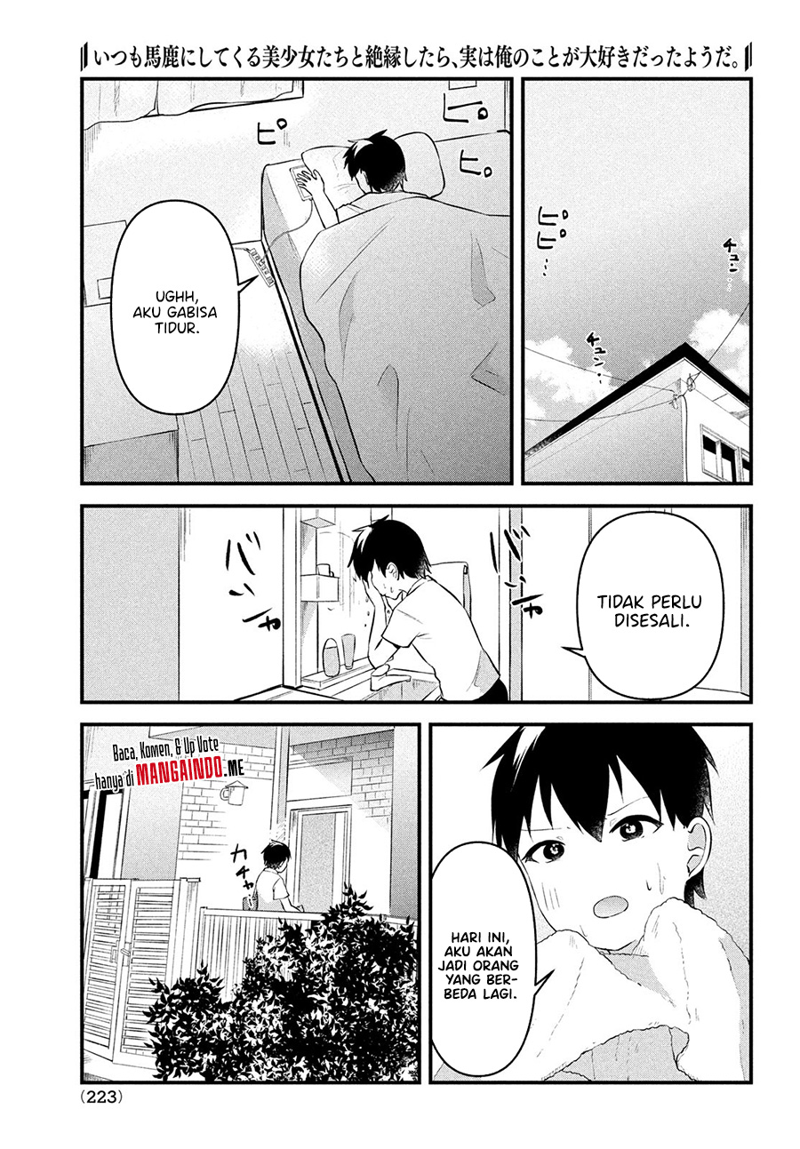 Itsumo Baka ni shitekuru Bishoujo-tachi to Zetsuen shitara, Jitsu wa Ore no Koto ga Daisuki Datta you da Chapter 02.2 Gambar 11