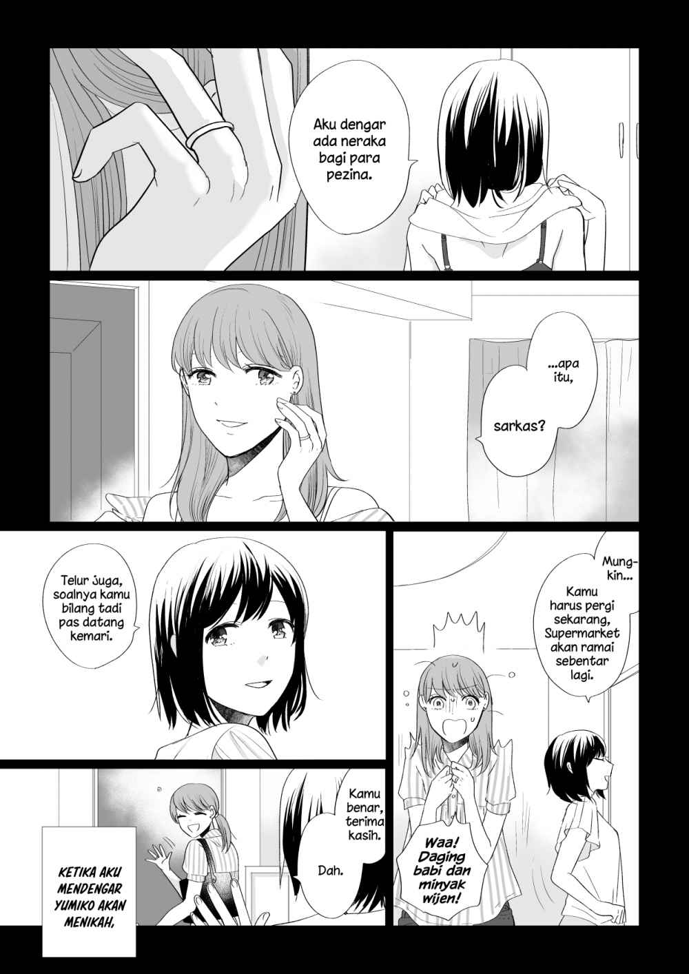 Jigoku ni Ochiru Onna no Hanashi Chapter 00 Gambar 1