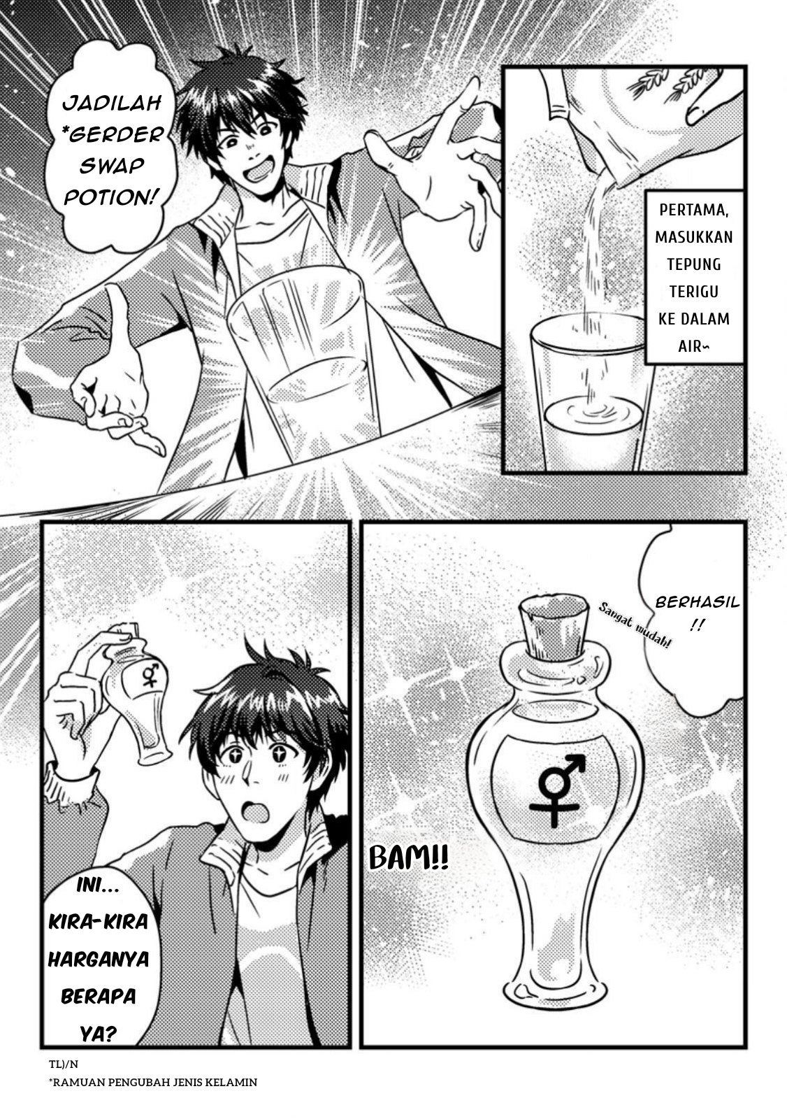 Jigoku no Sata mo Ougon Shidai – Kaisha wo Kubi ni natta Kedo, Renkinjutsu Toka Iu Cheat Skill wo te ni Ireta no de Jinsei Ippatsu Gyakuten wo Mezashimasu Chapter 02 Gambar 2