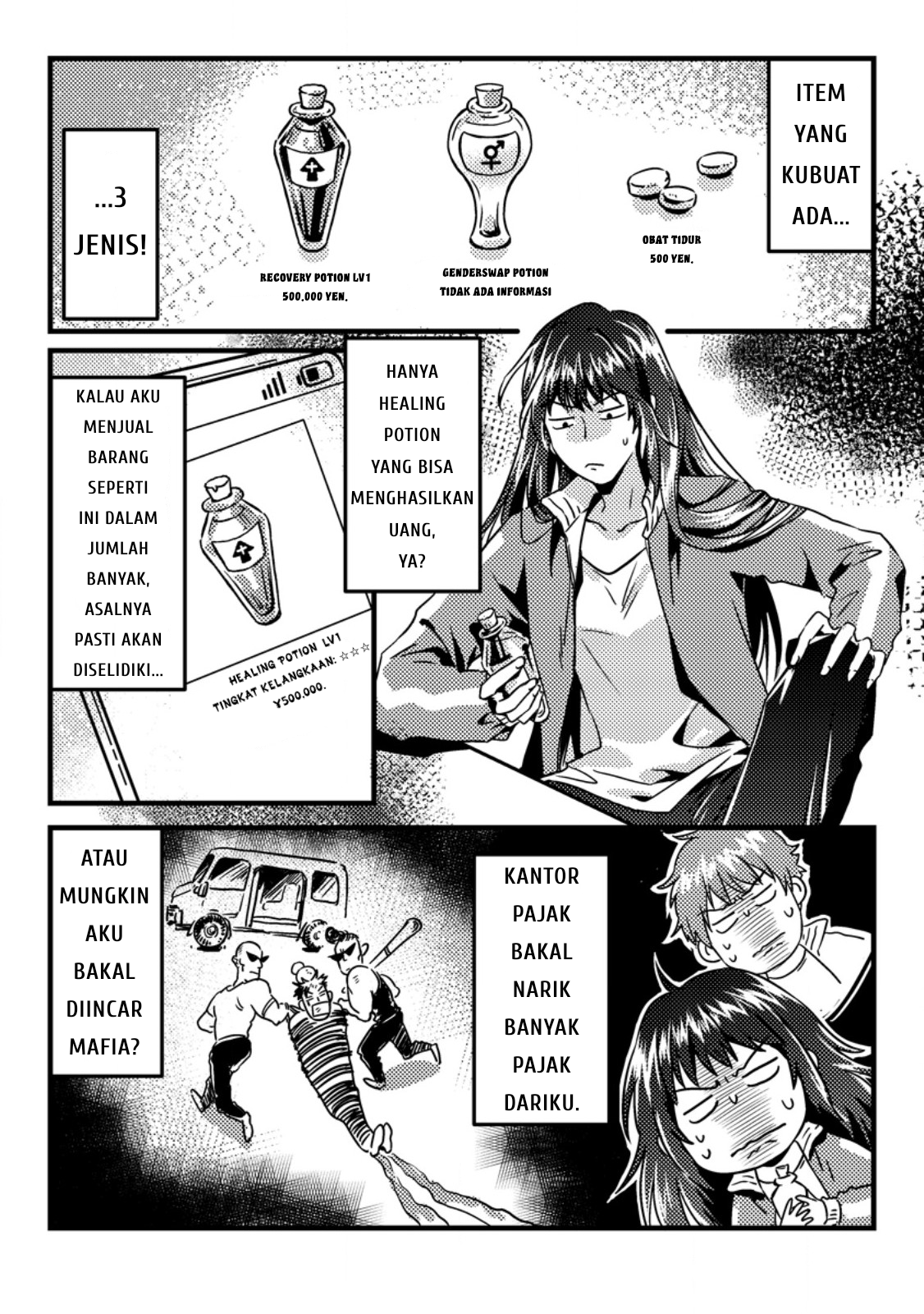 Jigoku no Sata mo Ougon Shidai – Kaisha wo Kubi ni natta Kedo, Renkinjutsu Toka Iu Cheat Skill wo te ni Ireta no de Jinsei Ippatsu Gyakuten wo Mezashimasu Chapter 02 Gambar 9