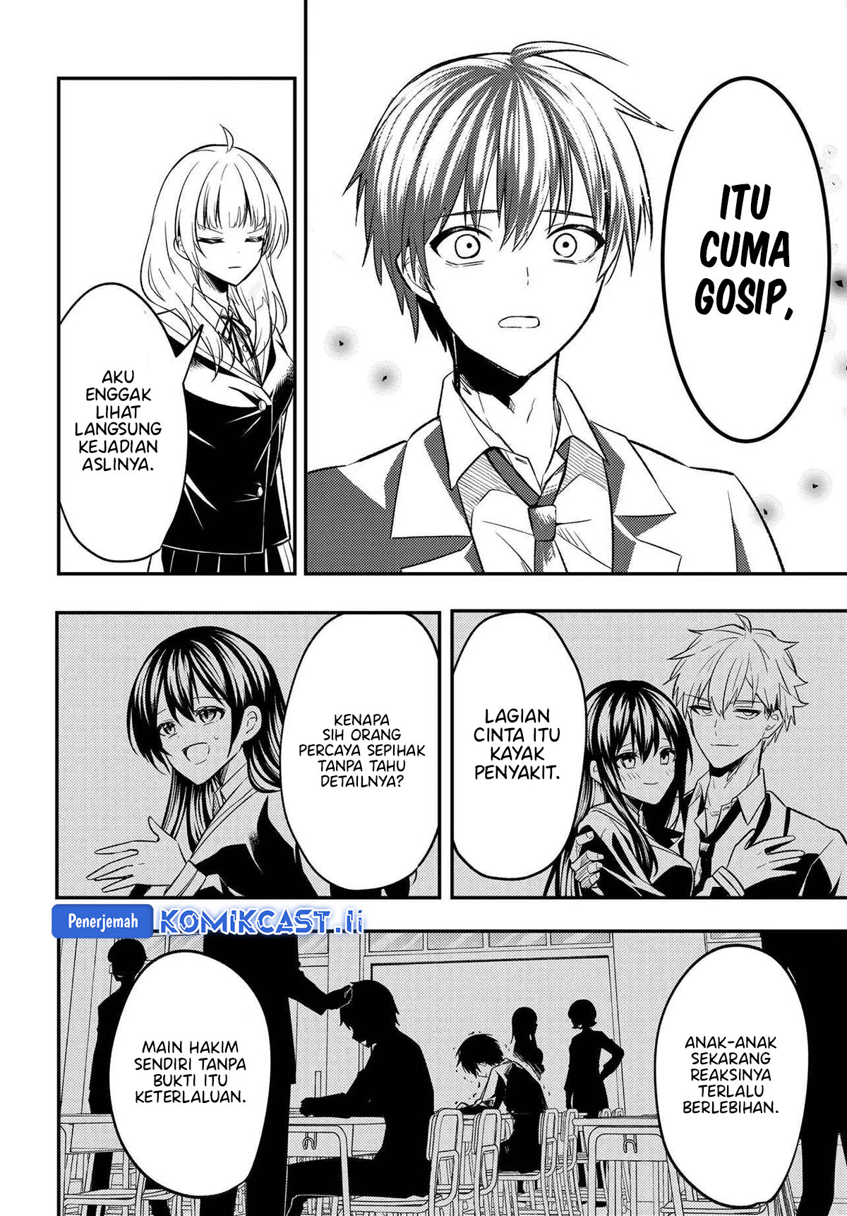 Jinsei Gyakuten Uwaki Sare, Enzai o Kiserareta Ore ga, Gakuen Ichi no Bishoujo ni Natsukareru Chapter 02 Gambar 7