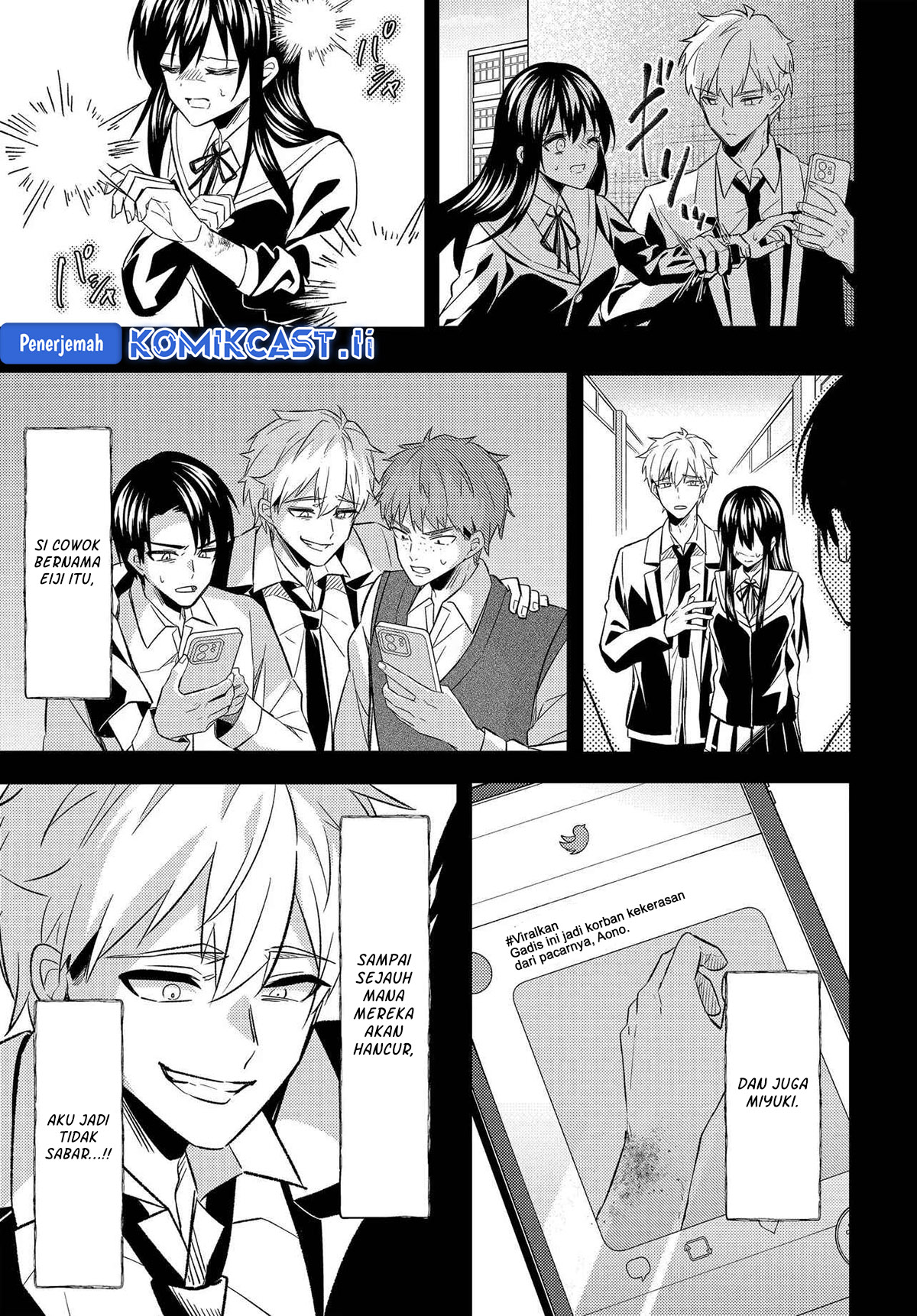 Jinsei Gyakuten Uwaki Sare, Enzai o Kiserareta Ore ga, Gakuen Ichi no Bishoujo ni Natsukareru Chapter 03 Gambar 14