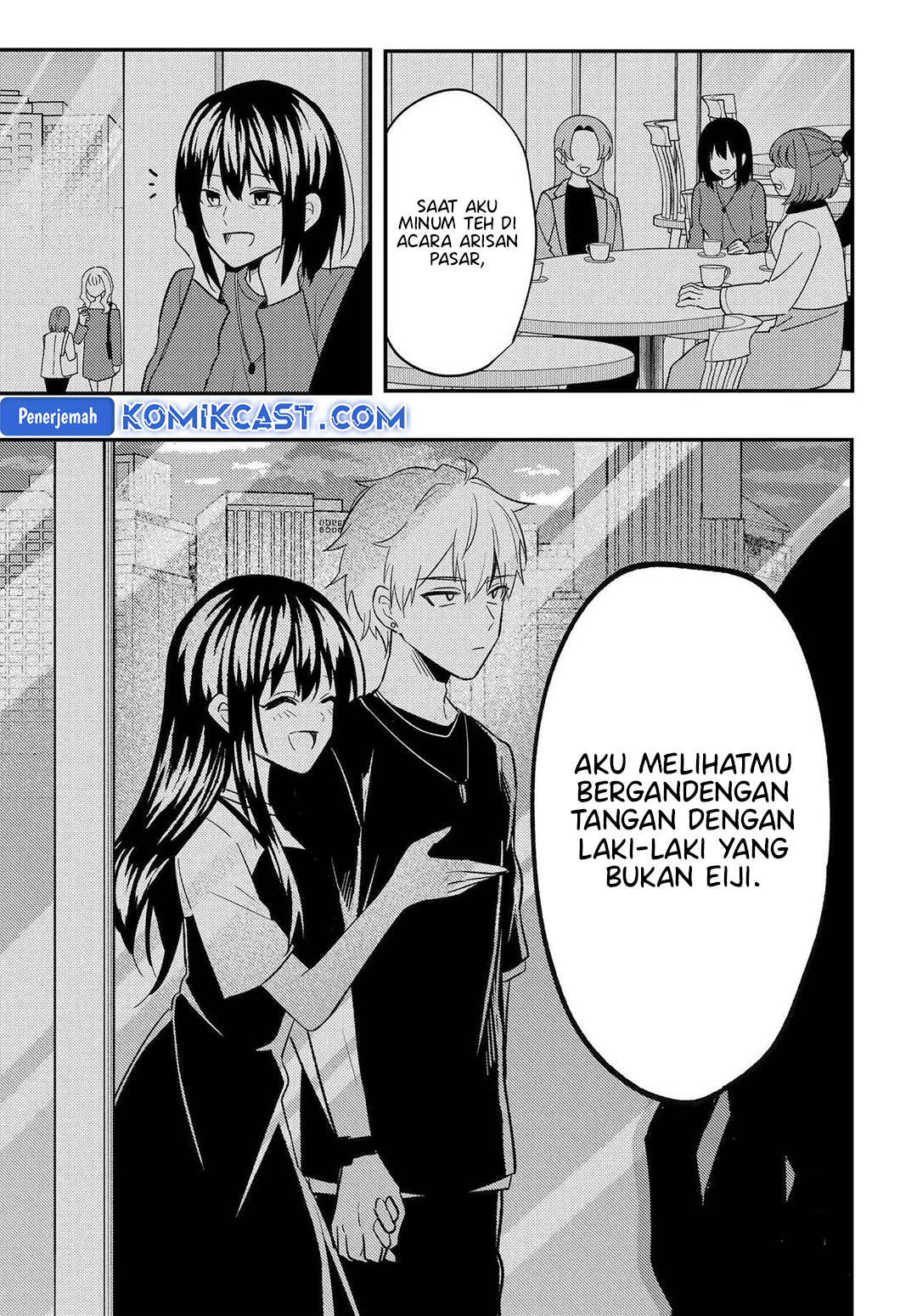 Jinsei Gyakuten Uwaki Sare, Enzai o Kiserareta Ore ga, Gakuen Ichi no Bishoujo ni Natsukareru Chapter 06.1 Gambar 12