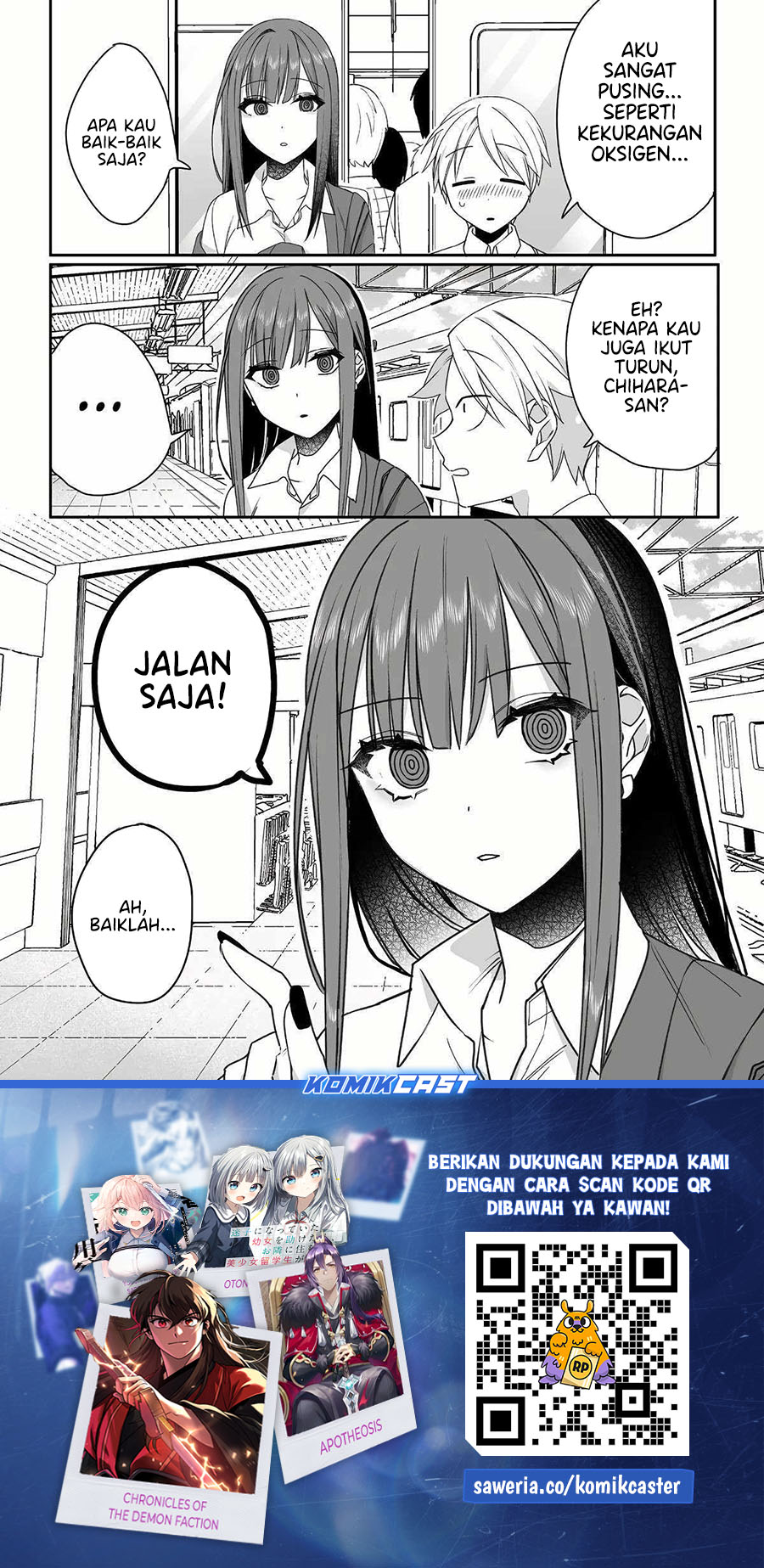 Jirai Nandesuka? Chihara-san Chapter 58 Gambar 10