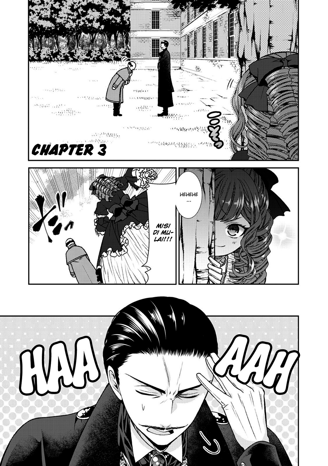 Jishou Akuyaku Reijou na Konyakusha no Kansatsu Kiroku Chapter 03 Gambar 2