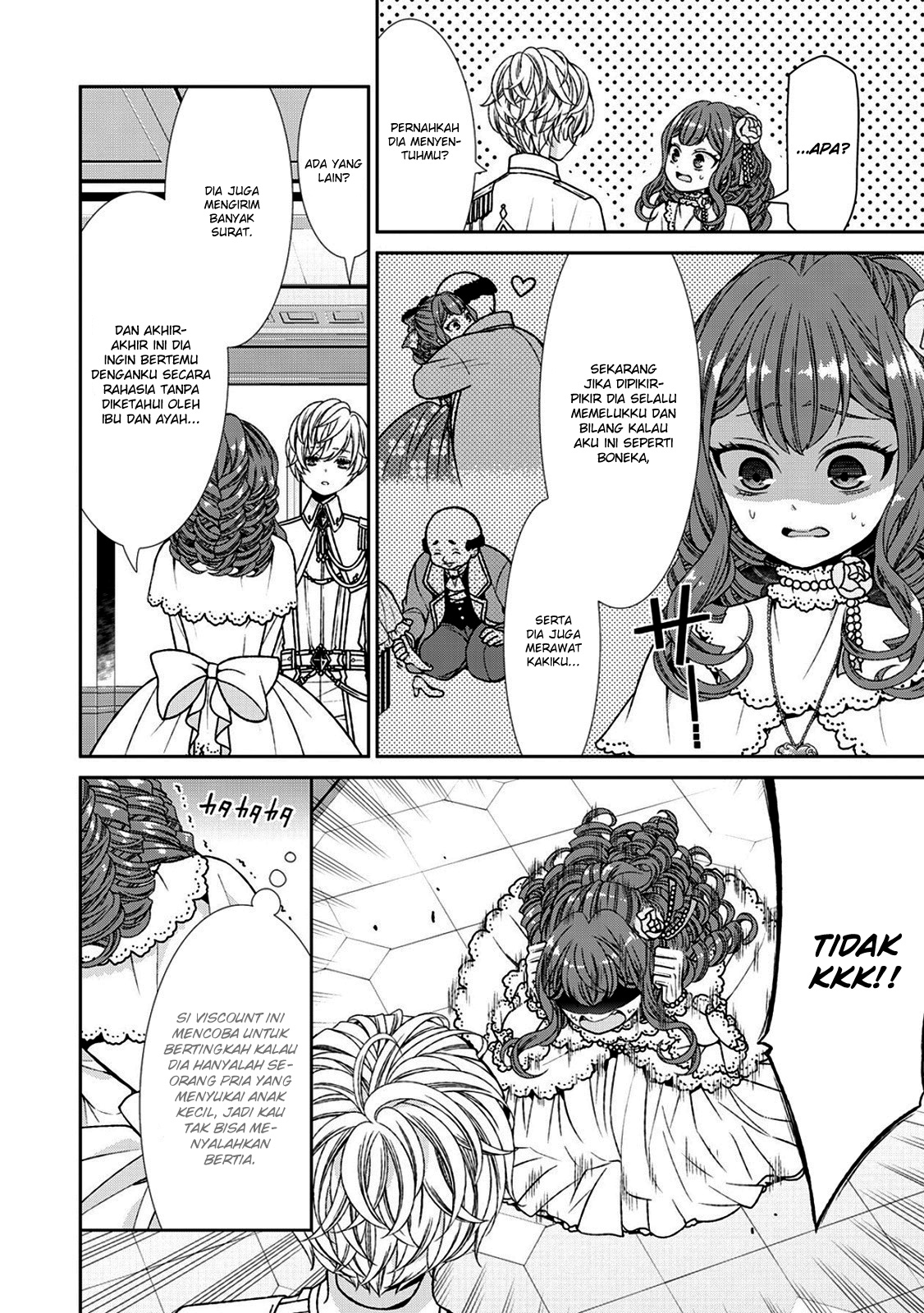 Jishou Akuyaku Reijou na Konyakusha no Kansatsu Kiroku Chapter 03 Gambar 18