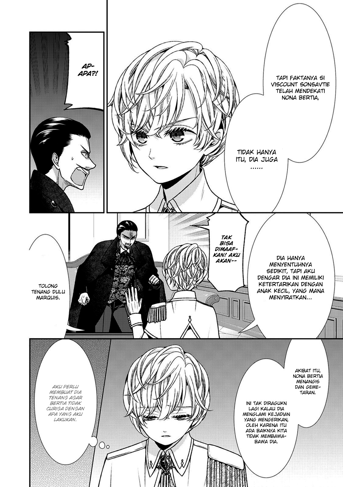 Jishou Akuyaku Reijou na Konyakusha no Kansatsu Kiroku Chapter 03 Gambar 24