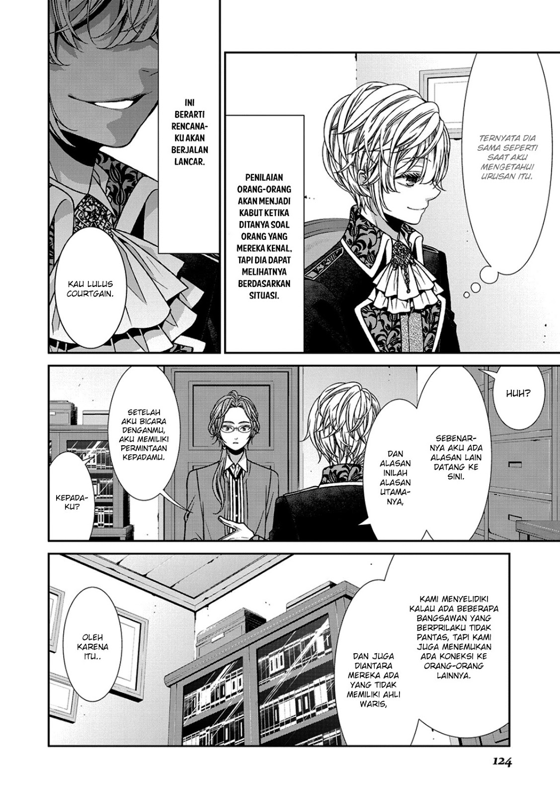 Jishou Akuyaku Reijou na Konyakusha no Kansatsu Kiroku Chapter 05 Gambar 8