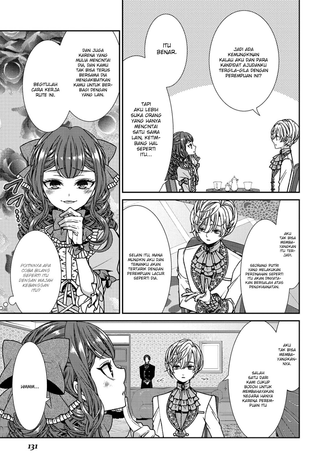 Jishou Akuyaku Reijou na Konyakusha no Kansatsu Kiroku Chapter 05 Gambar 15