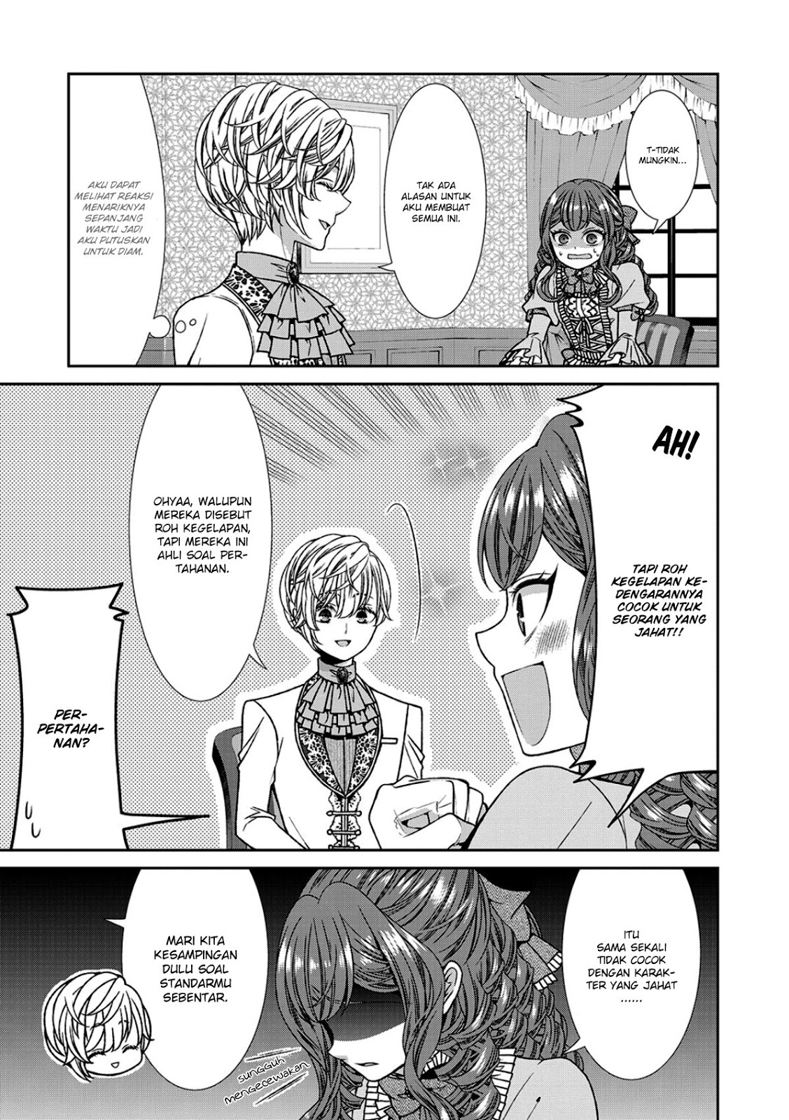 Jishou Akuyaku Reijou na Konyakusha no Kansatsu Kiroku Chapter 05 Gambar 23