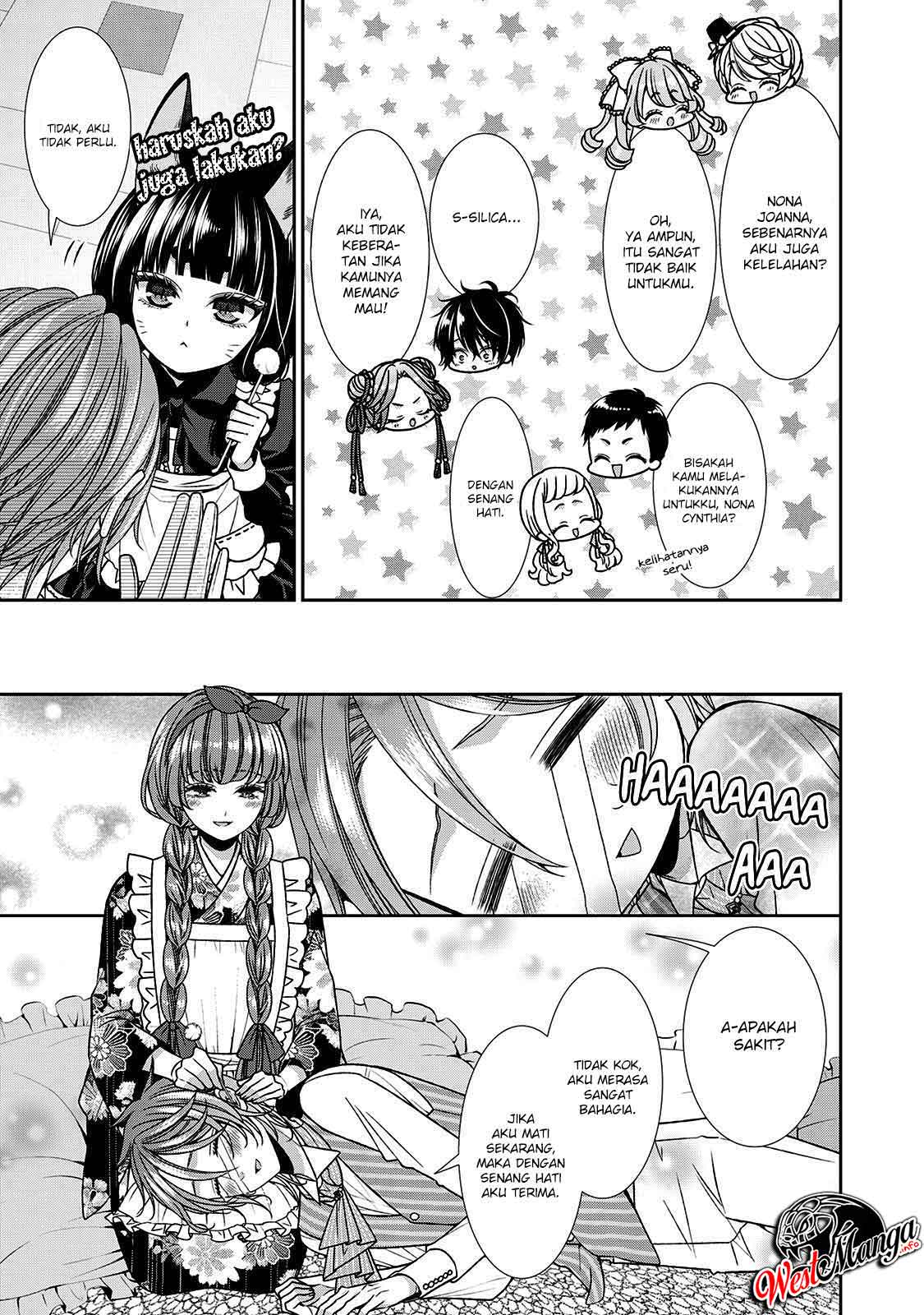 Jishou Akuyaku Reijou na Konyakusha no Kansatsu Kiroku Chapter 18.5 Gambar 14