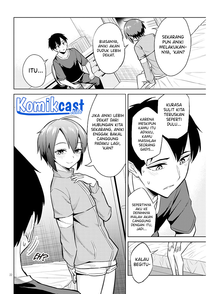 Jitsu wa Gimai (Imouto) deshita. ~Saikin de Kitagiri no Otouto no Kyorikan ga Yatara Chikaiwake~ Chapter 05 Gambar 23