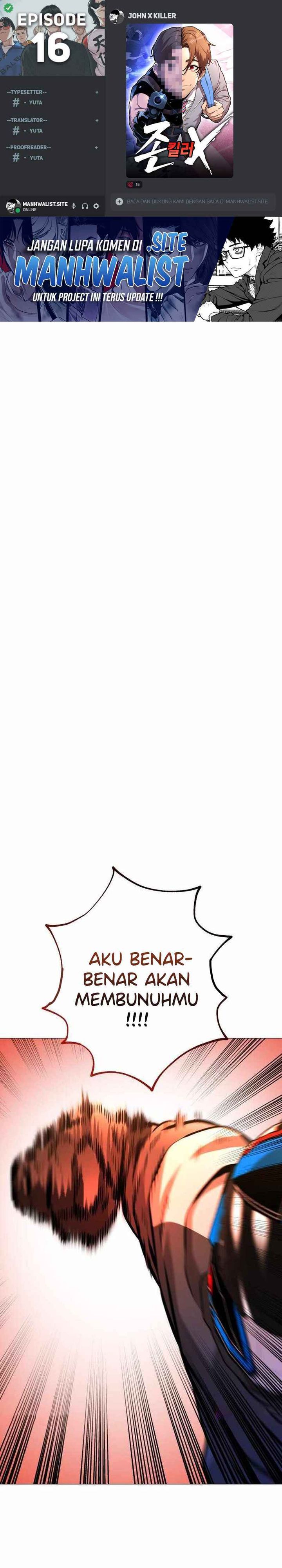 John X Killer Chapter 16 Gambar 1