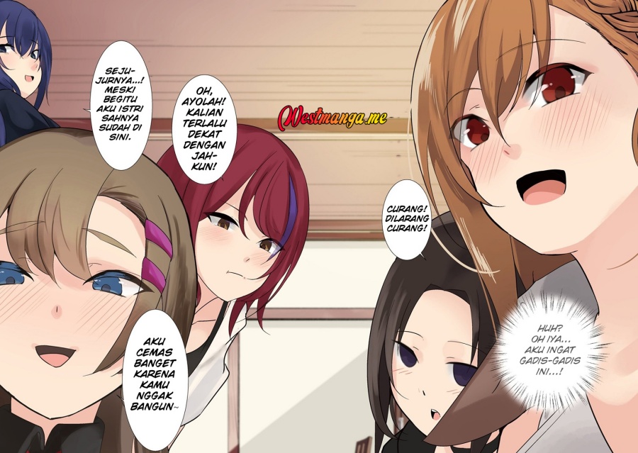 Joudan de Onna Yuusha-tachi wo Kudoita Daimaou, Sarawarete Kyousei Shinkon Seikatsu Chapter 01 Gambar 4