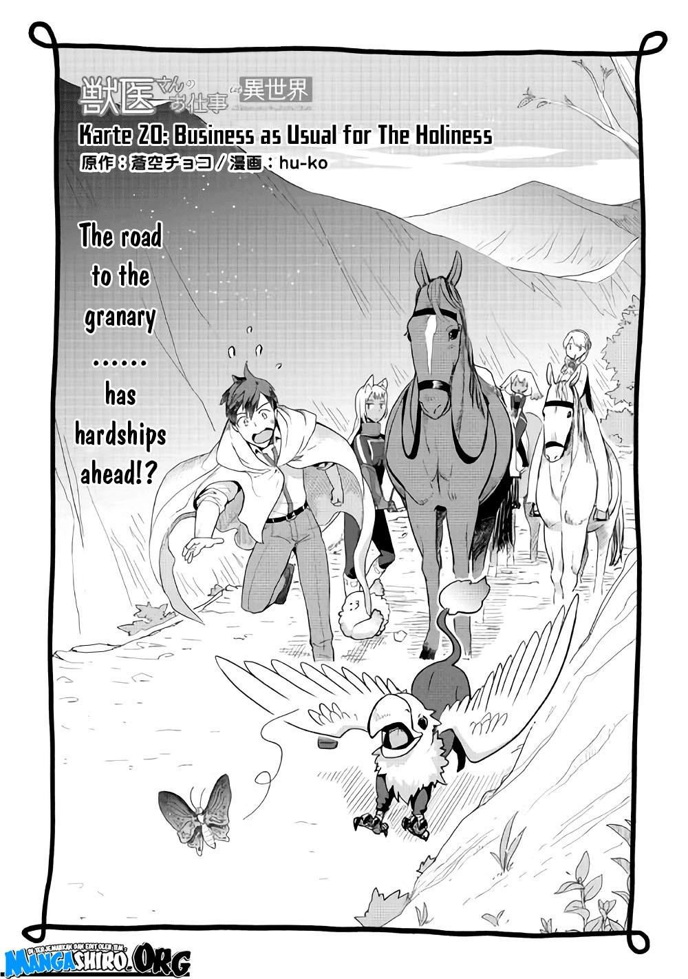 Jui-san no Oshigoto in Isekai Chapter 20 Gambar 2