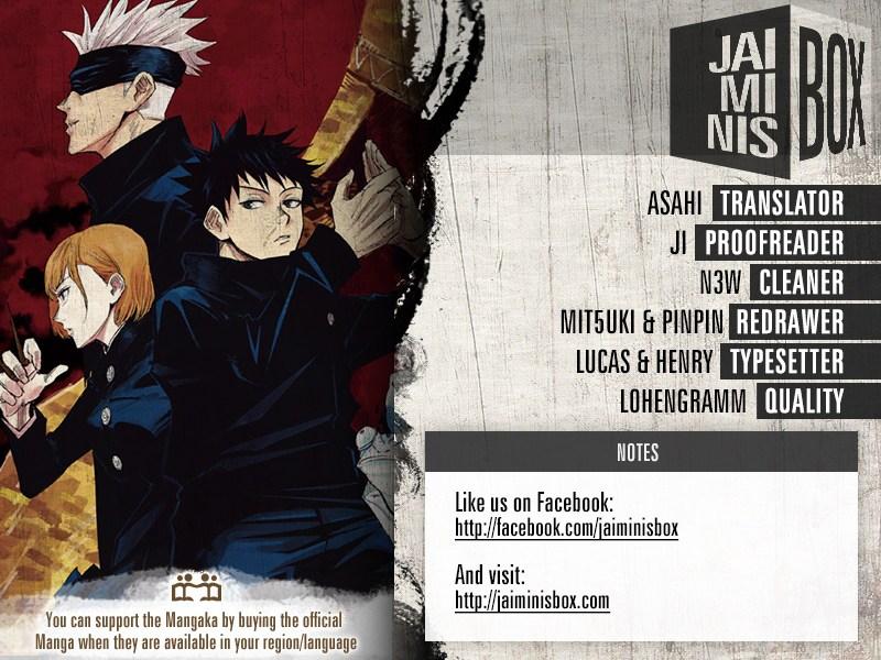 Jujutsu Kaisen Chapter 20 Gambar 1