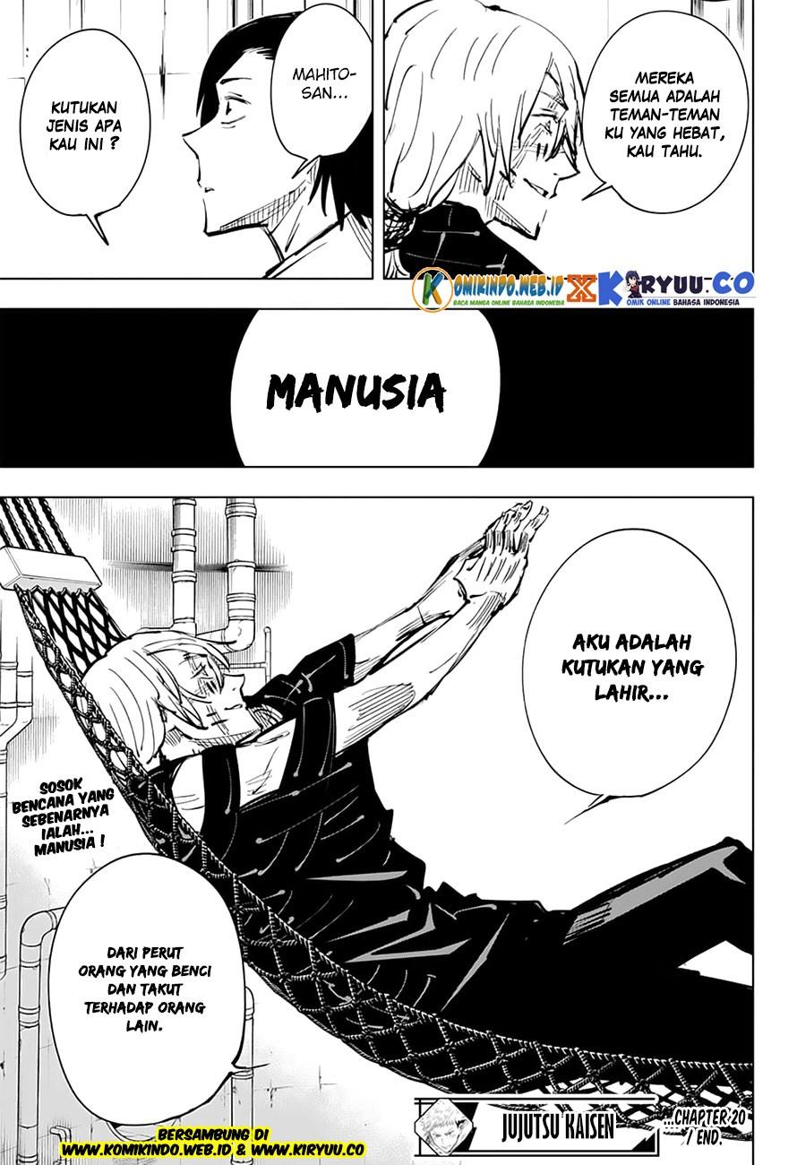 Jujutsu Kaisen Chapter 20 Gambar 22