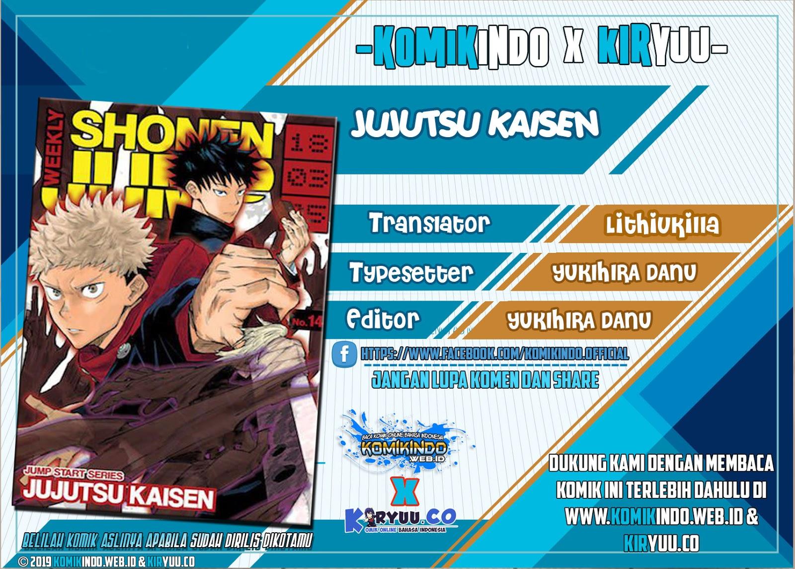Jujutsu Kaisen Chapter 34 Gambar 1