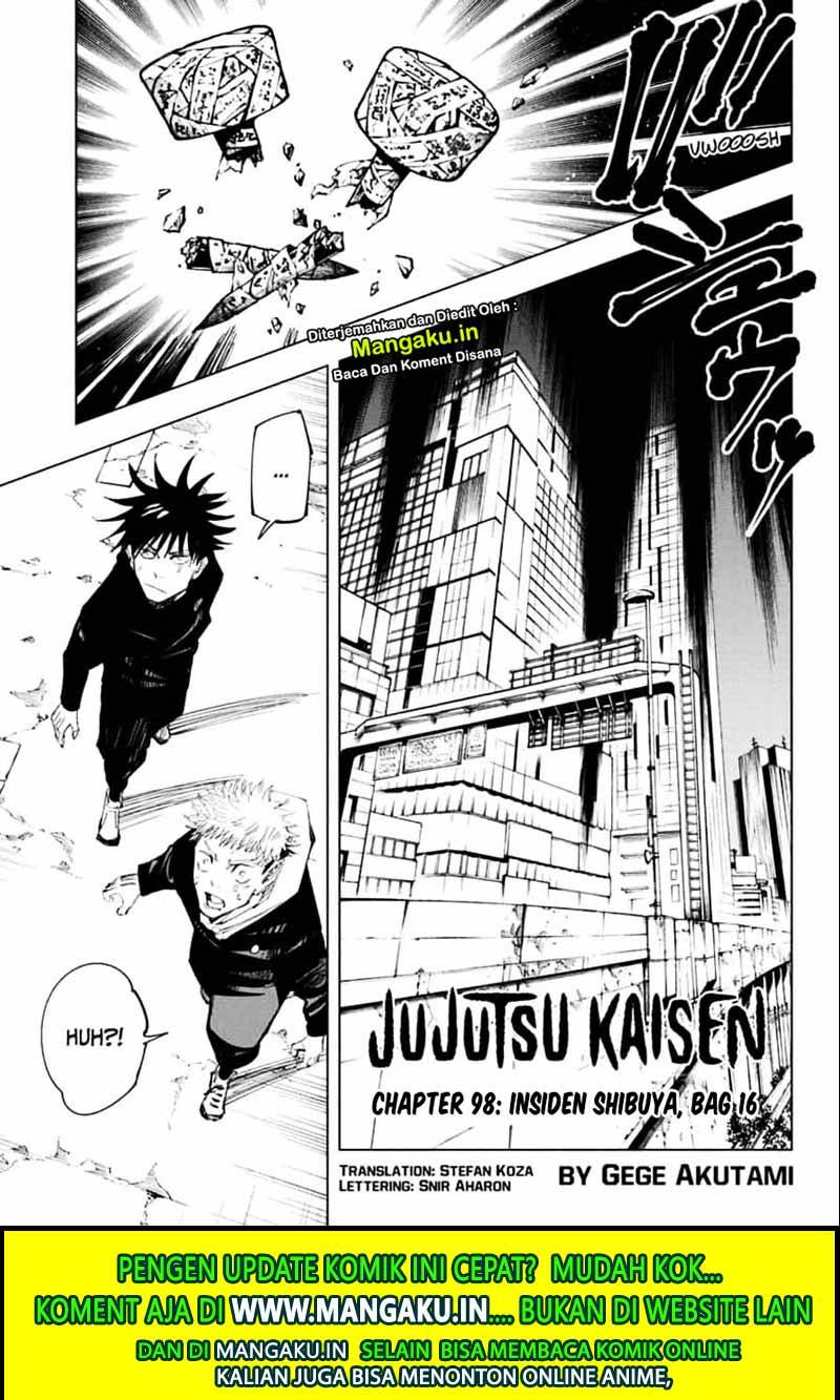 Jujutsu Kaisen Chapter 98 Gambar 2