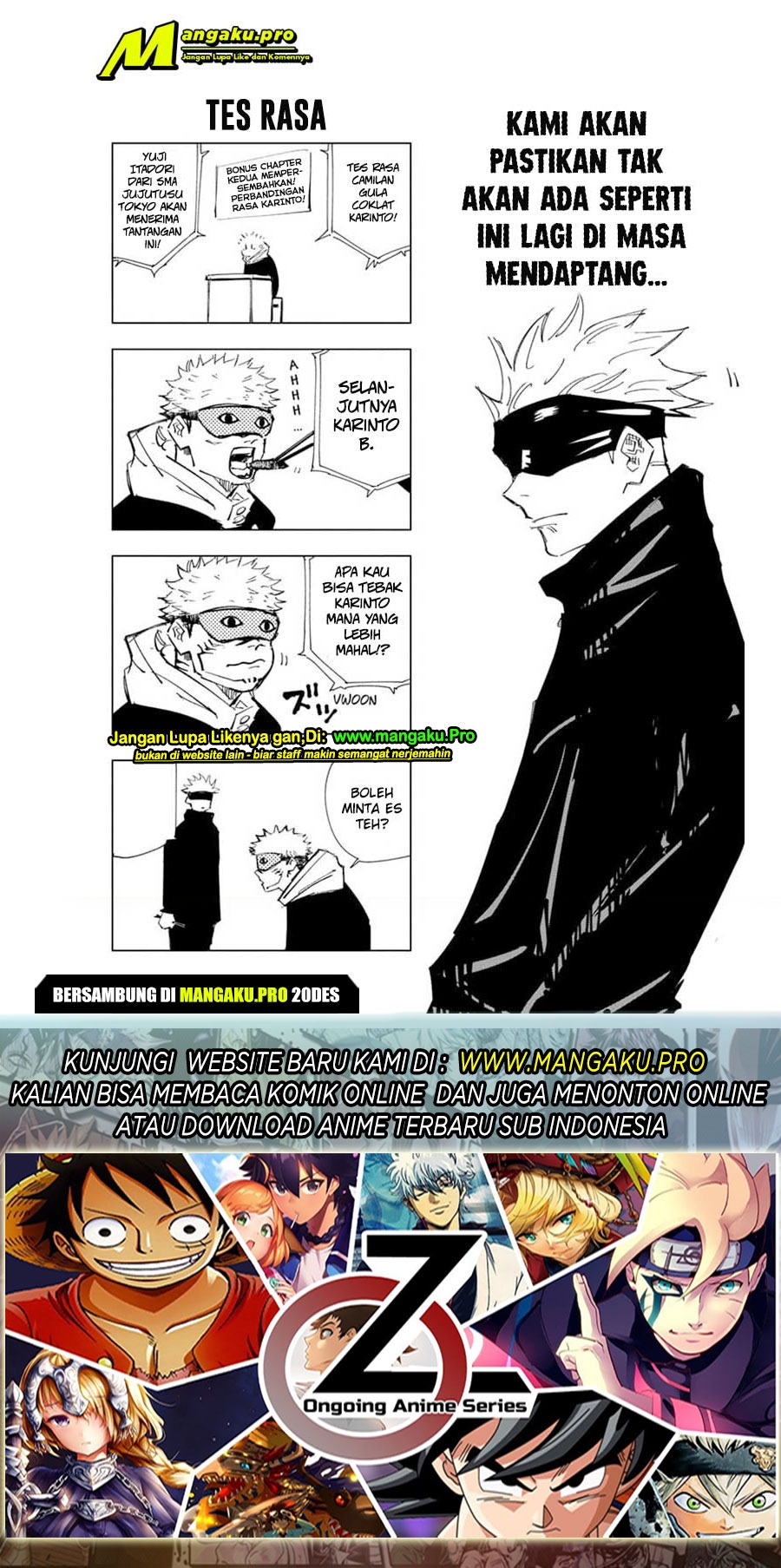 Jujutsu Kaisen Chapter 132.5 Gambar 6