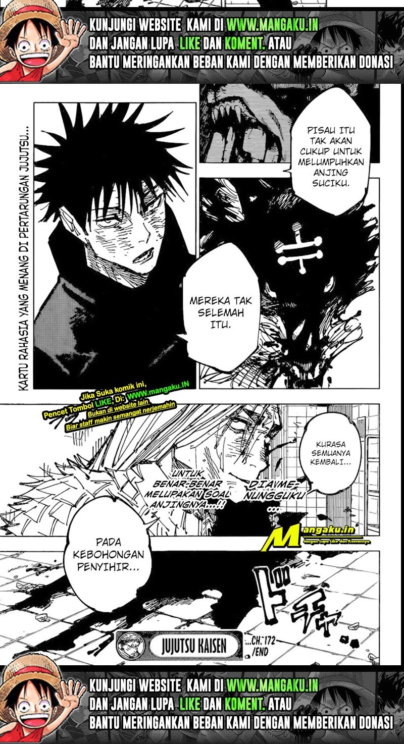 Jujutsu Kaisen Chapter 172 Gambar 7