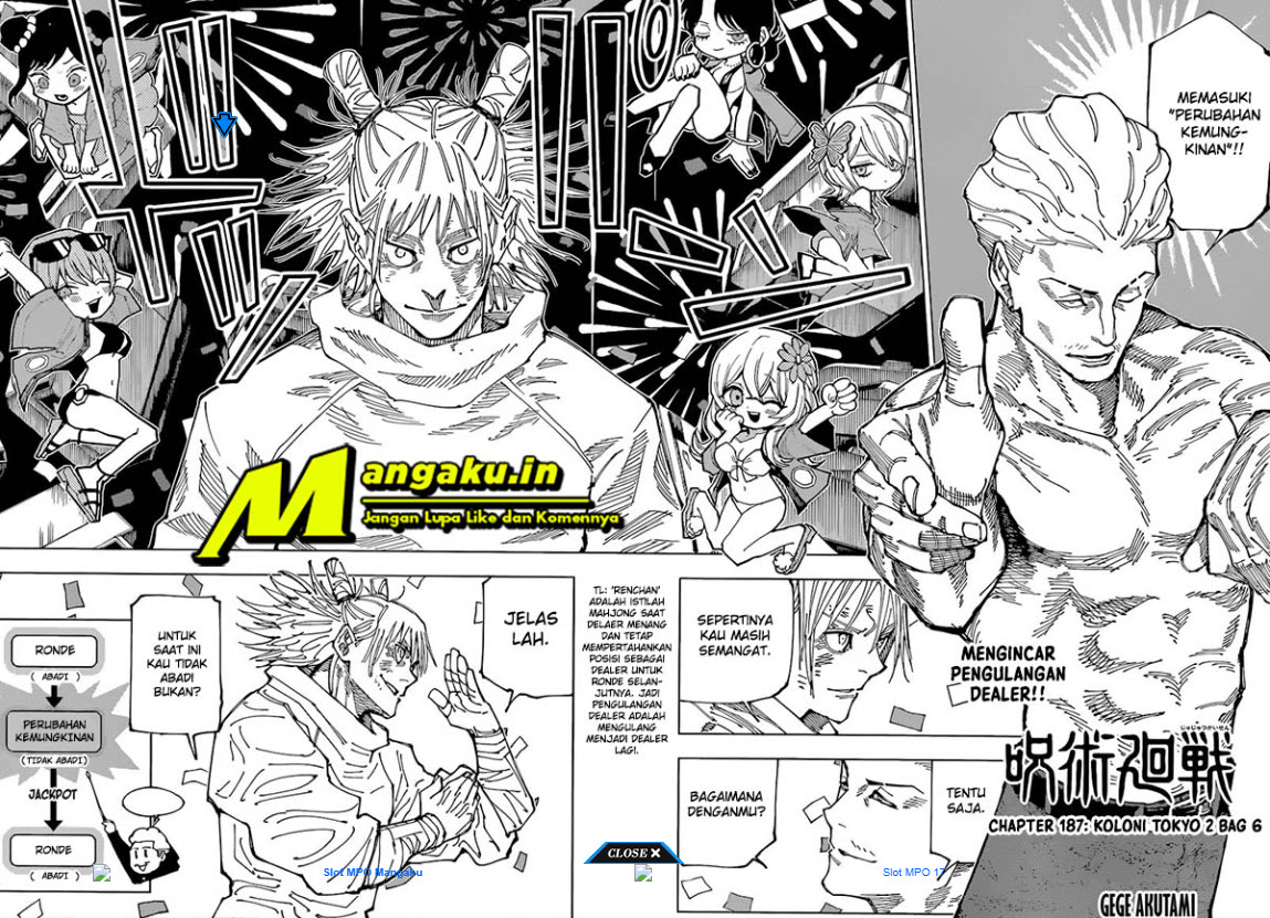 Jujutsu Kaisen Chapter 187 Gambar 2