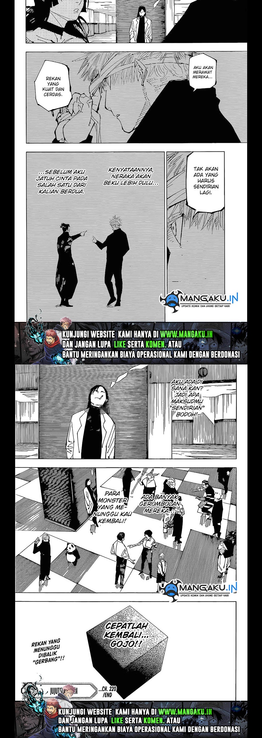 Jujutsu Kaisen Chapter 220 Gambar 10