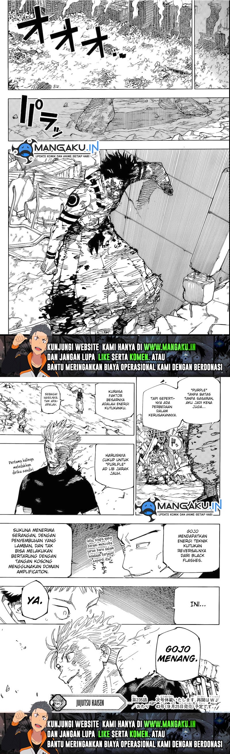Jujutsu Kaisen Chapter 235 Gambar 7