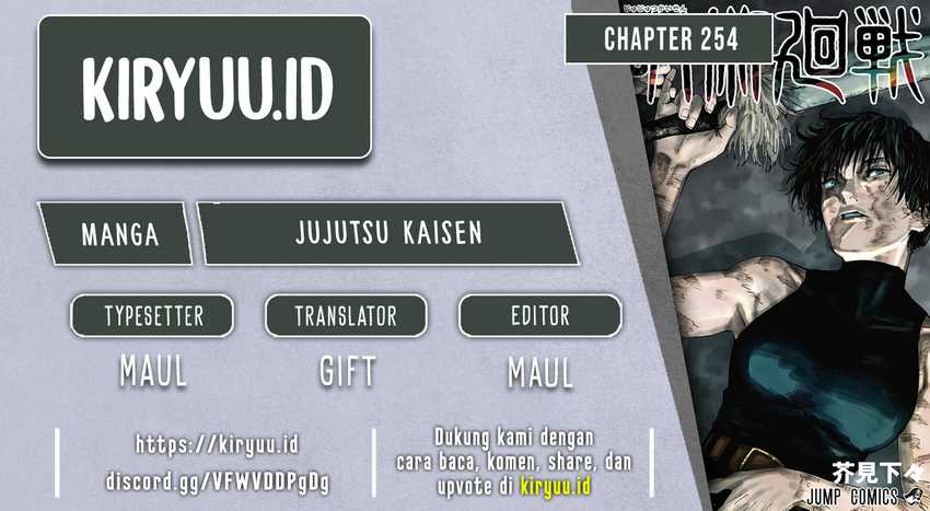 Jujutsu Kaisen Chapter 254 Gambar 1
