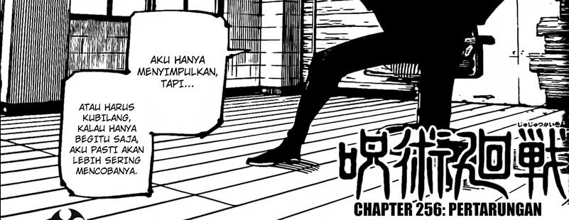 Jujutsu Kaisen Chapter 256 Gambar 4
