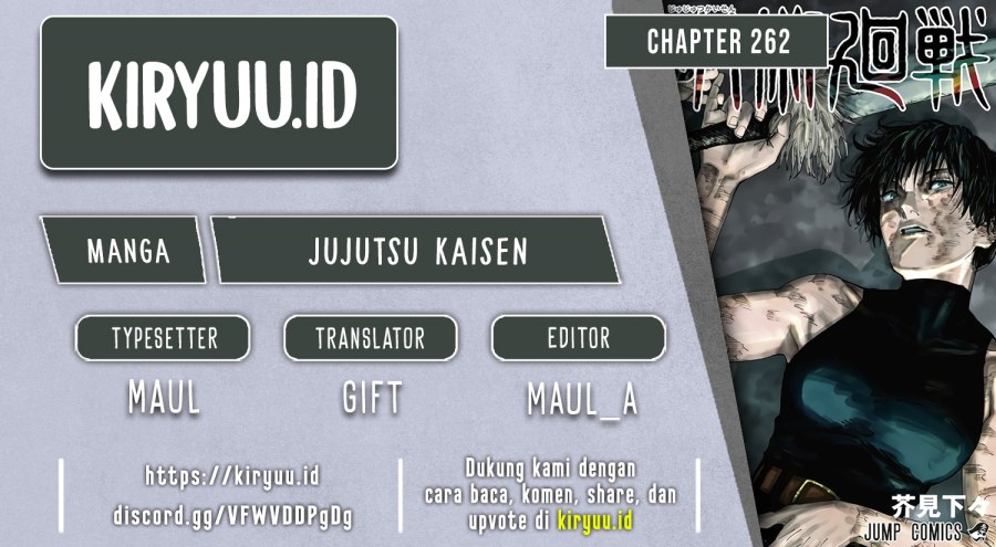 Jujutsu Kaisen Chapter 262 Gambar 1