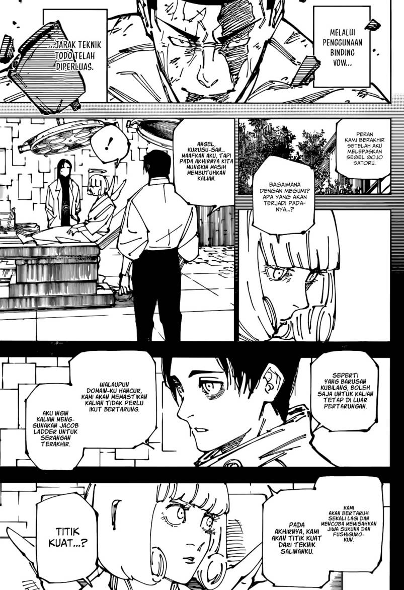 Jujutsu Kaisen Chapter 263 Gambar 16
