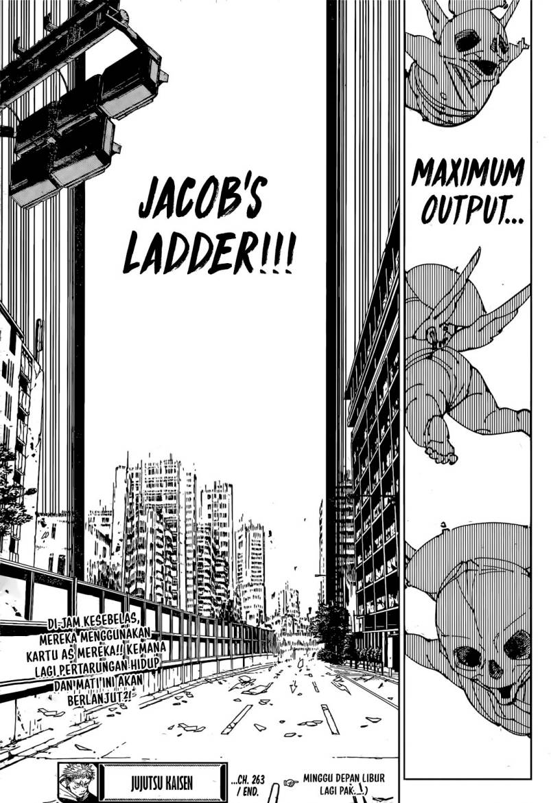Jujutsu Kaisen Chapter 263 Gambar 18