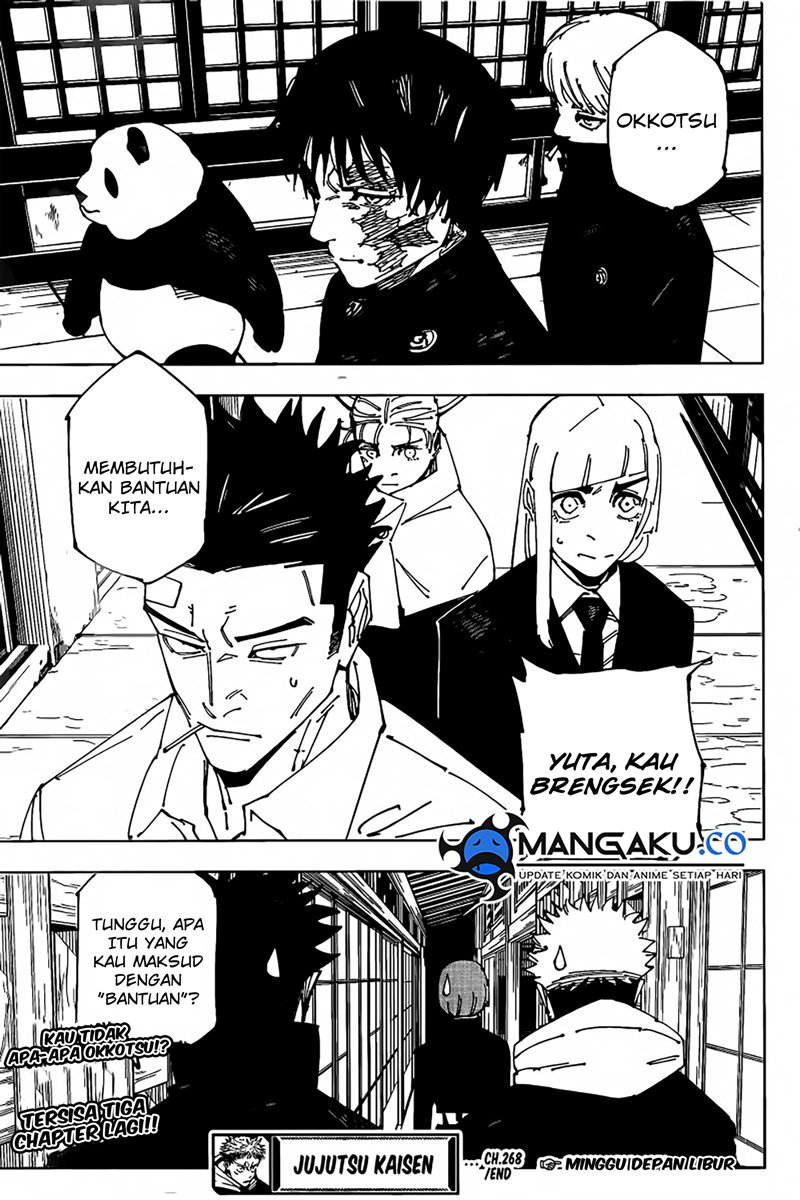 Jujutsu Kaisen Chapter 268 Gambar 19