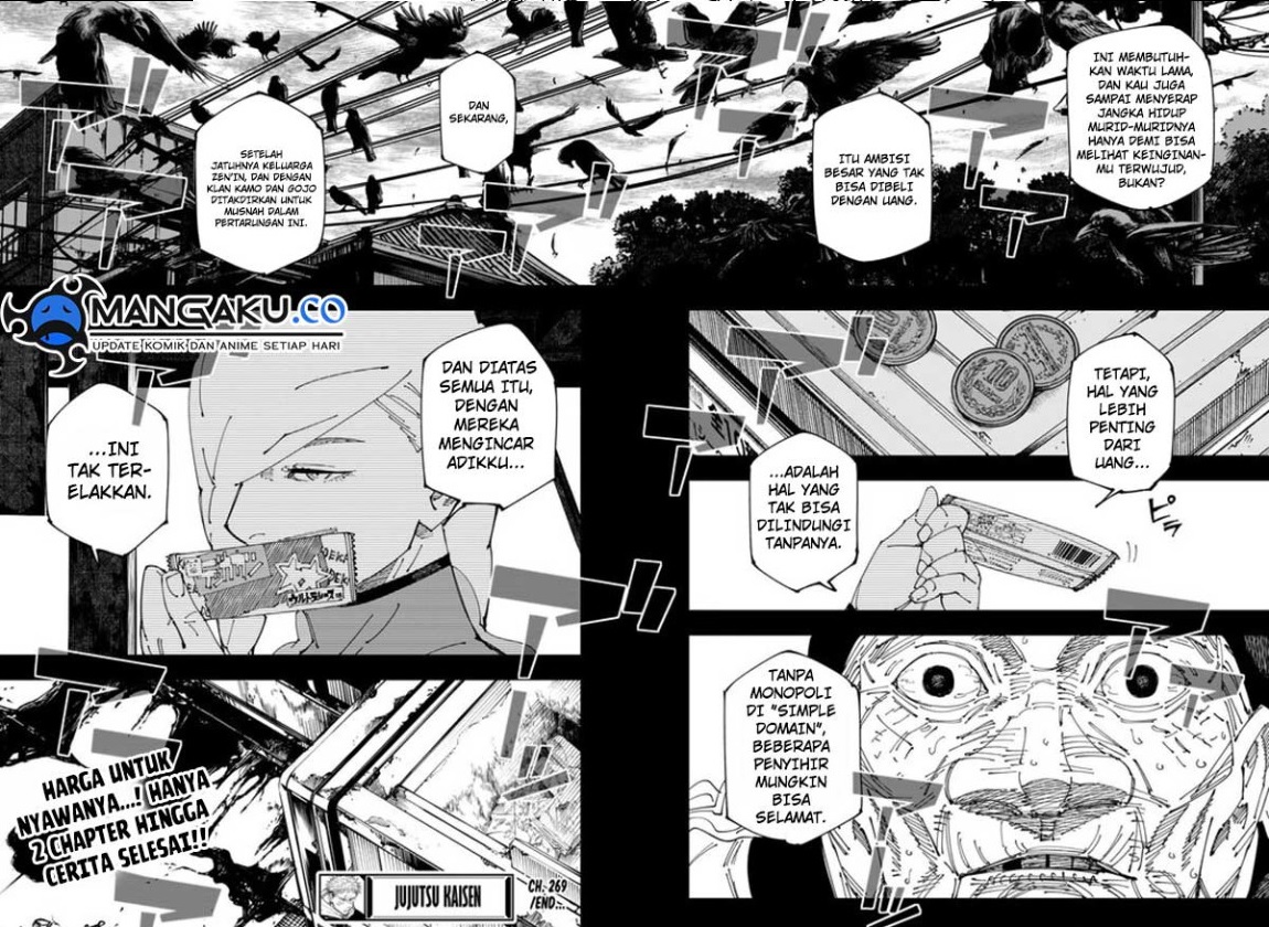 Jujutsu Kaisen Chapter 269 Gambar 7