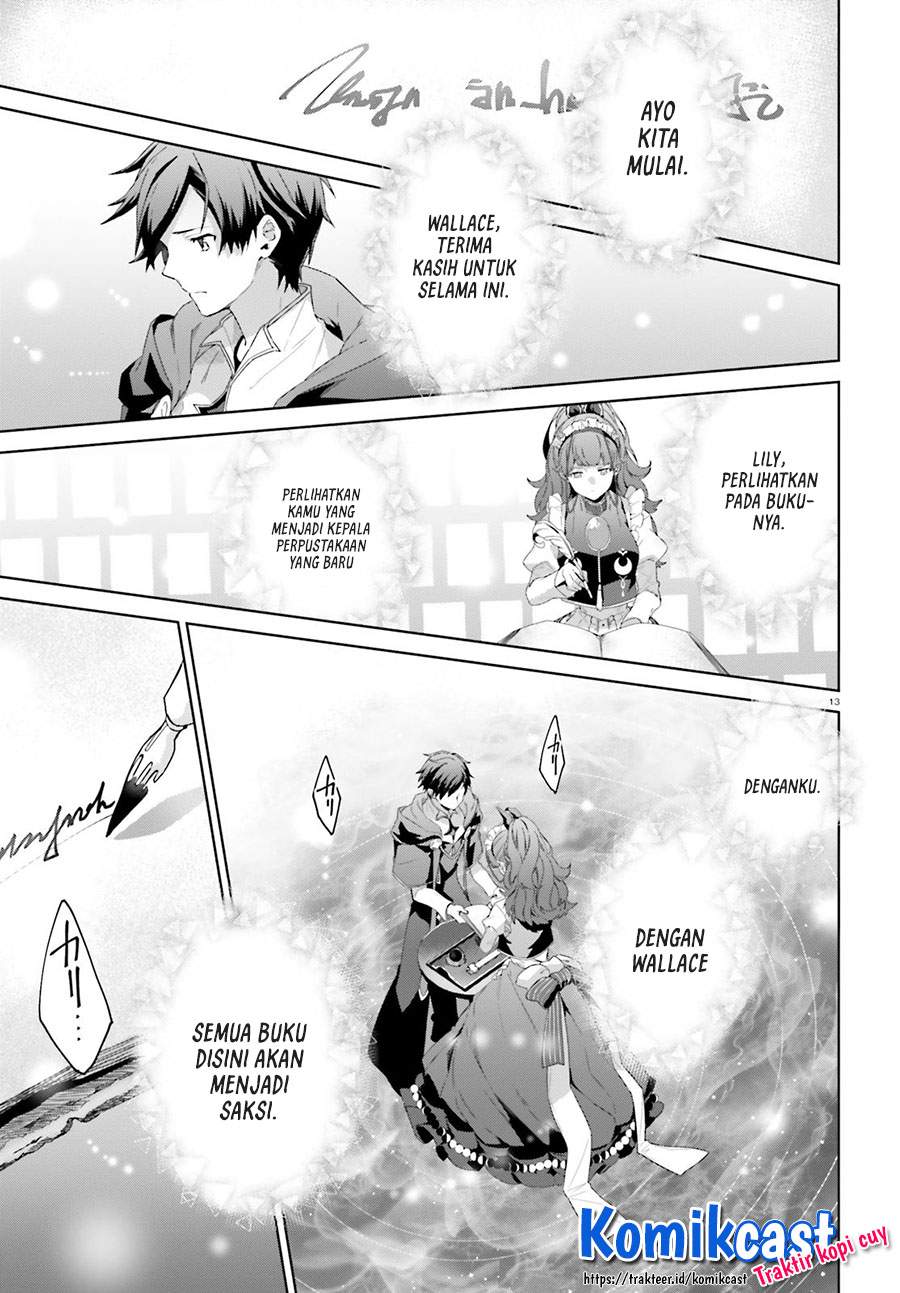 Kagami no Mukou no Saihate Toshokan: Kou no Yuusha to Itsuwari no Maou Chapter 13 Gambar 14