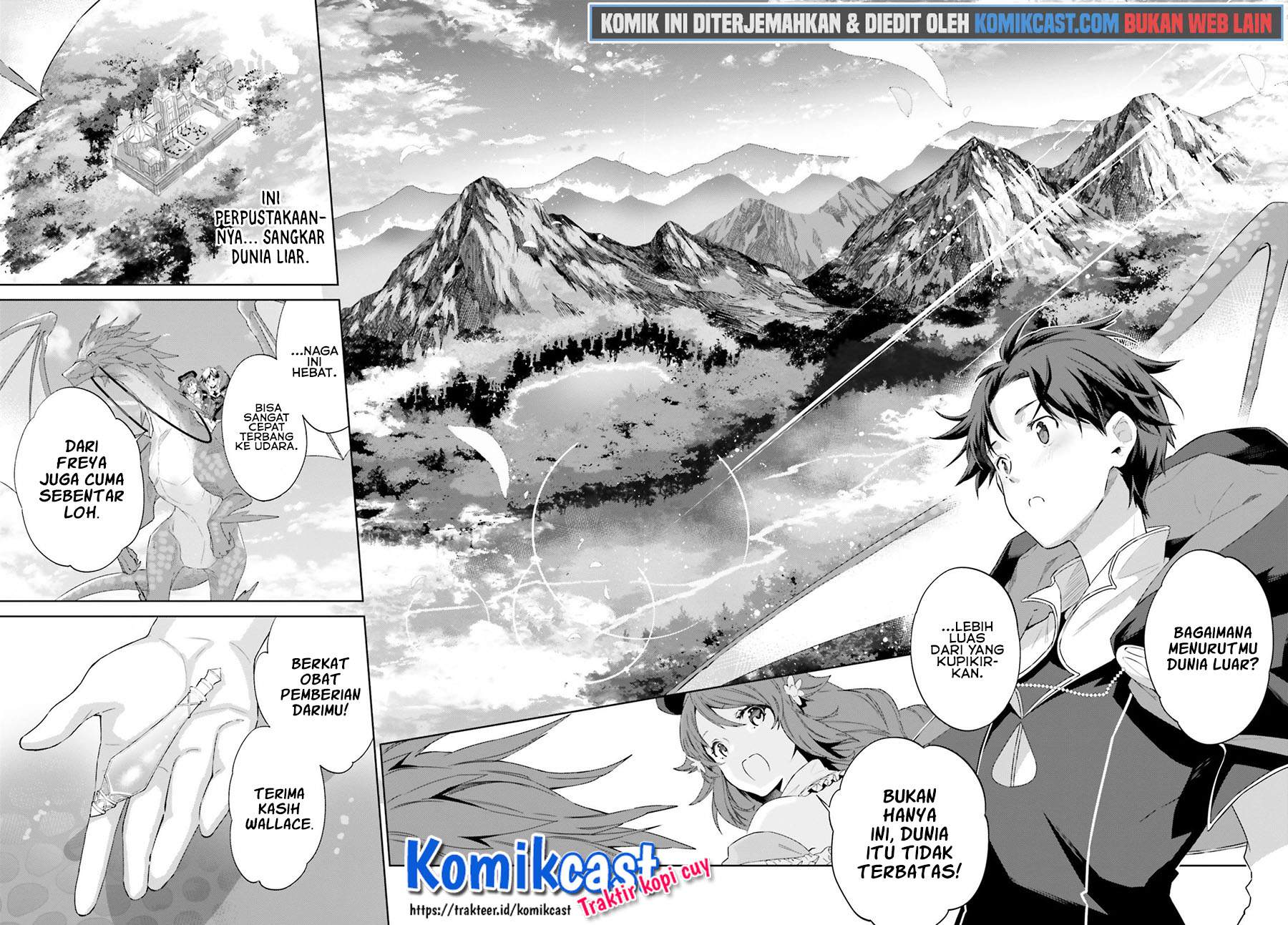 Kagami no Mukou no Saihate Toshokan: Kou no Yuusha to Itsuwari no Maou Chapter 13 Gambar 23