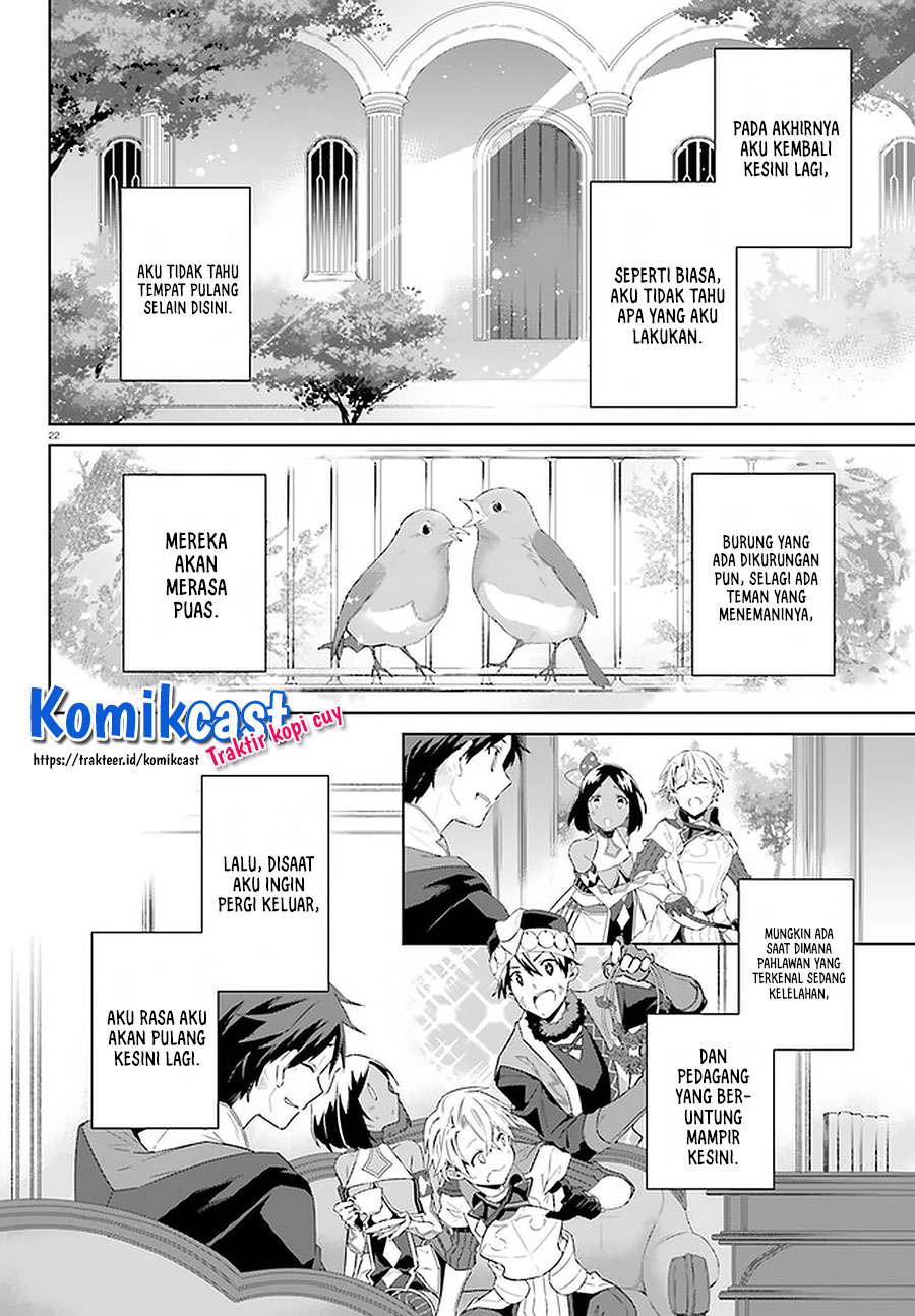 Kagami no Mukou no Saihate Toshokan: Kou no Yuusha to Itsuwari no Maou Chapter 15-End Gambar 23