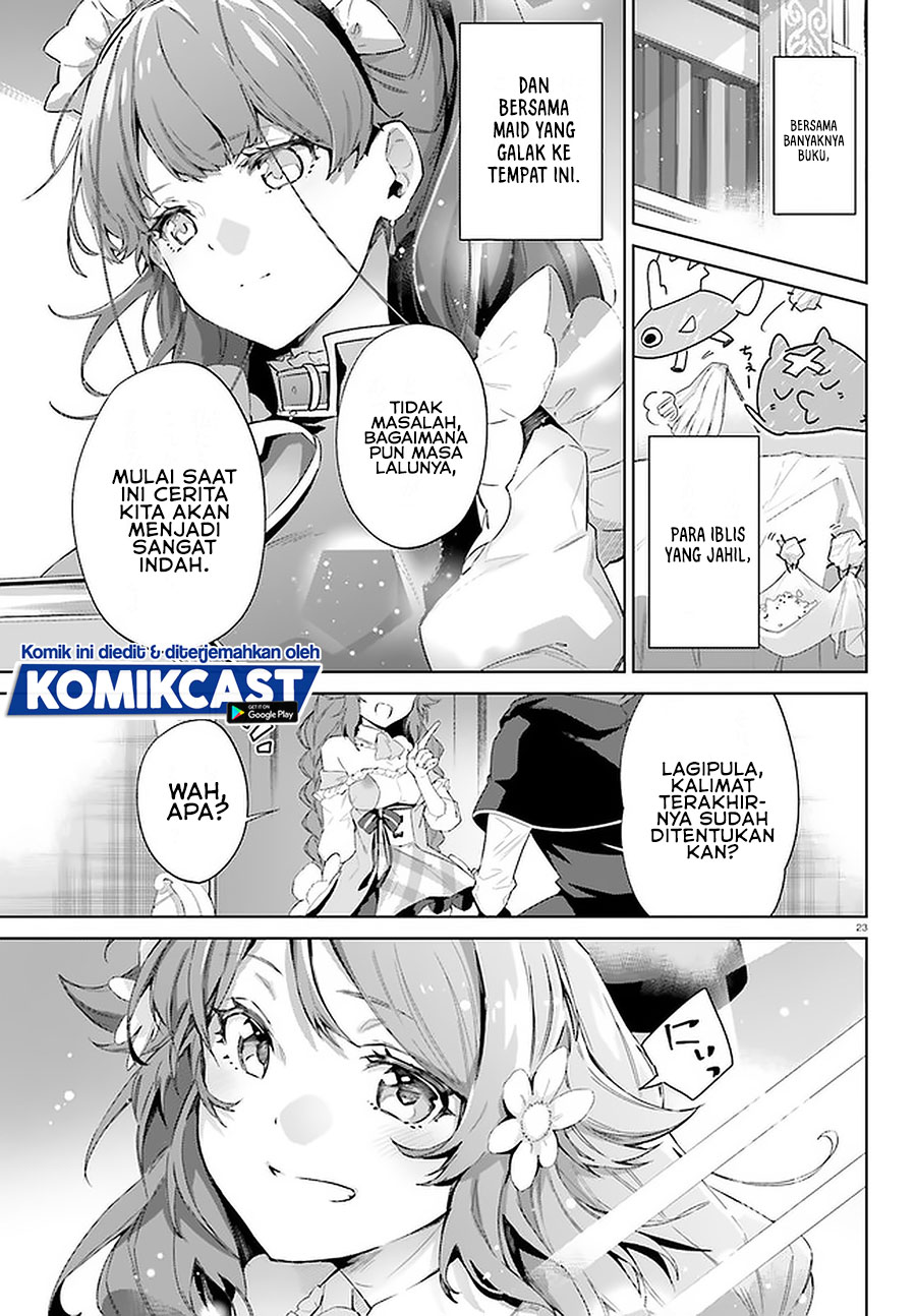 Kagami no Mukou no Saihate Toshokan: Kou no Yuusha to Itsuwari no Maou Chapter 15-End Gambar 24