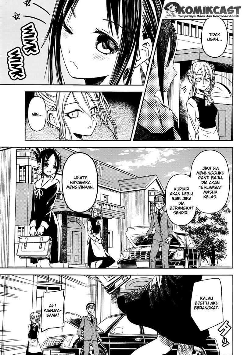 Kaguya-sama wa Kokurasetai: Tensai-tachi no Renai Zunousen Chapter 09 Gambar 4