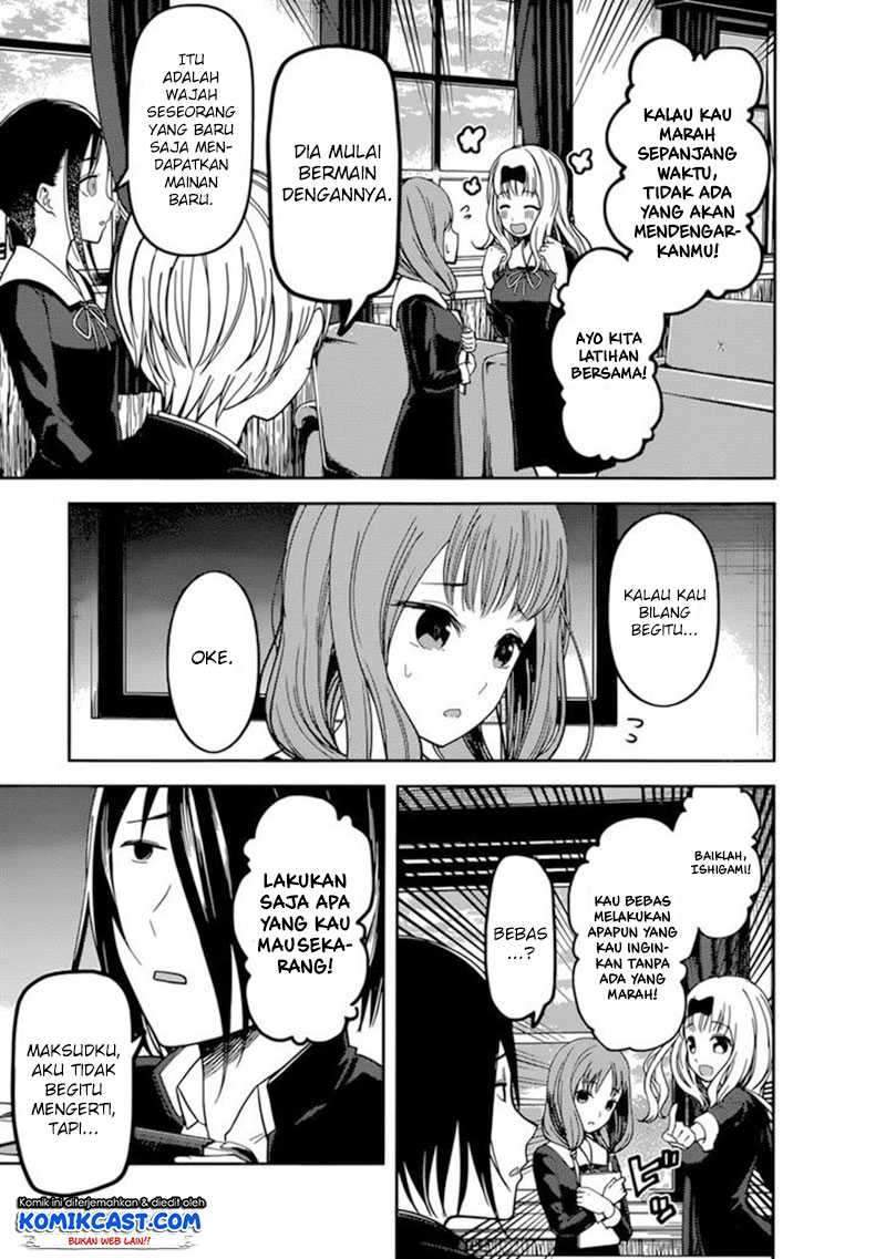 Kaguya-sama wa Kokurasetai: Tensai-tachi no Renai Zunousen Chapter 72 Gambar 9
