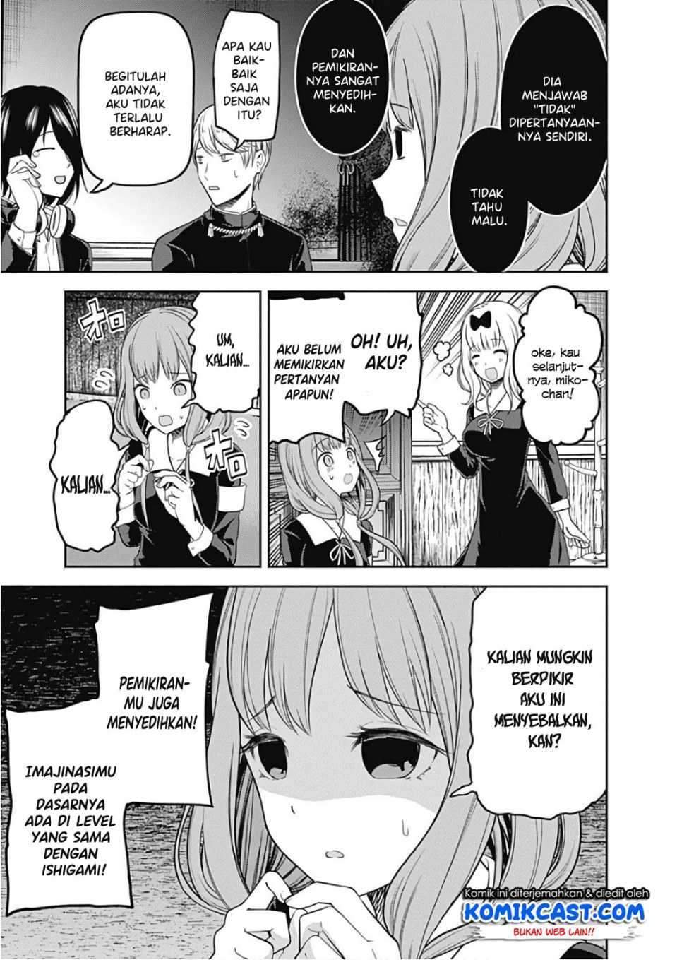 Kaguya-sama wa Kokurasetai: Tensai-tachi no Renai Zunousen Chapter 99 Gambar 10