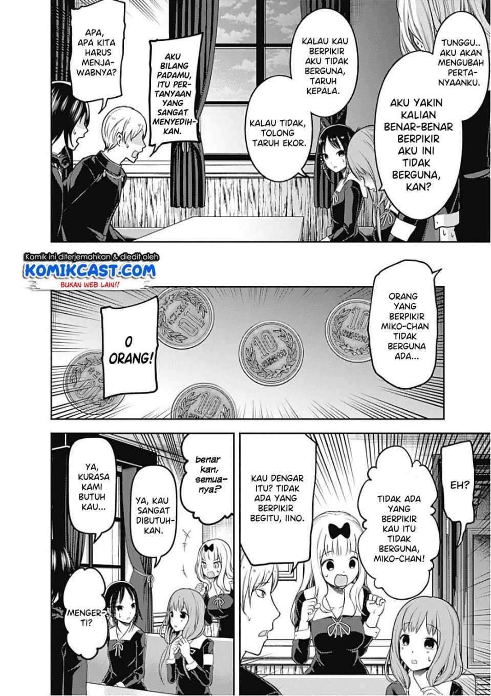 Kaguya-sama wa Kokurasetai: Tensai-tachi no Renai Zunousen Chapter 99 Gambar 11