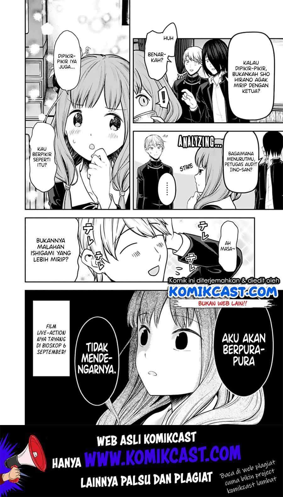 Kaguya-sama wa Kokurasetai: Tensai-tachi no Renai Zunousen Chapter 140 Gambar 6