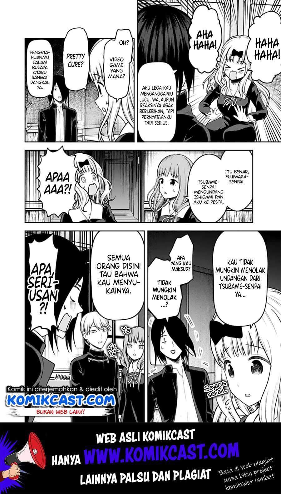 Kaguya-sama wa Kokurasetai: Tensai-tachi no Renai Zunousen Chapter 140 Gambar 16