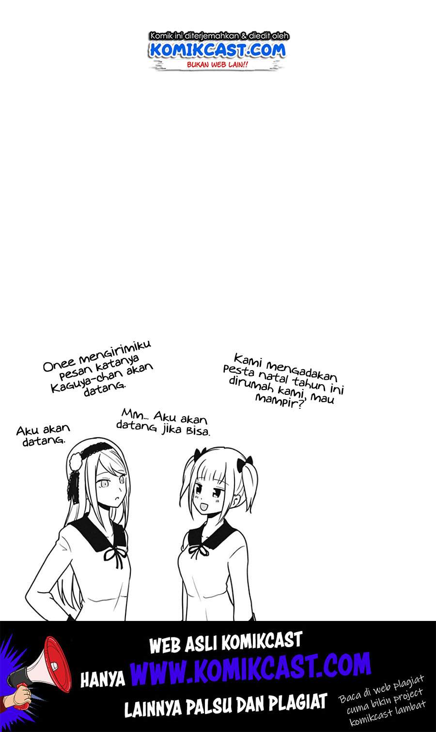 Kaguya-sama wa Kokurasetai: Tensai-tachi no Renai Zunousen Chapter 141.1 Gambar 9