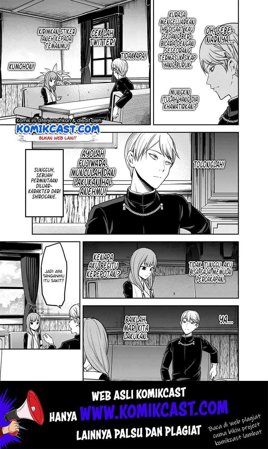 Kaguya-sama wa Kokurasetai: Tensai-tachi no Renai Zunousen Chapter 165 Gambar 6
