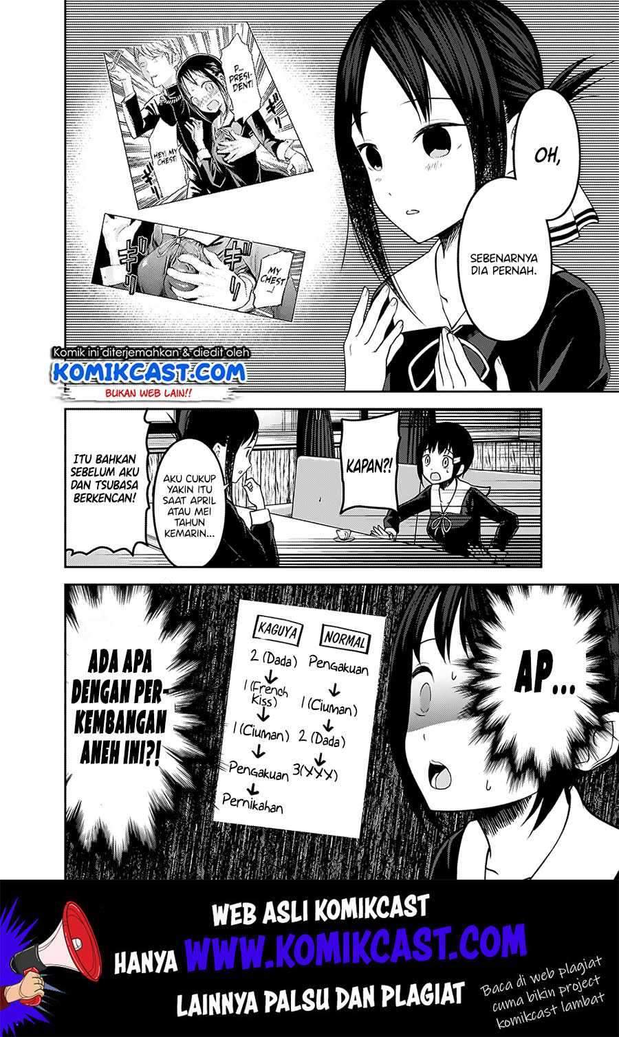 Kaguya-sama wa Kokurasetai: Tensai-tachi no Renai Zunousen Chapter 167 Gambar 15