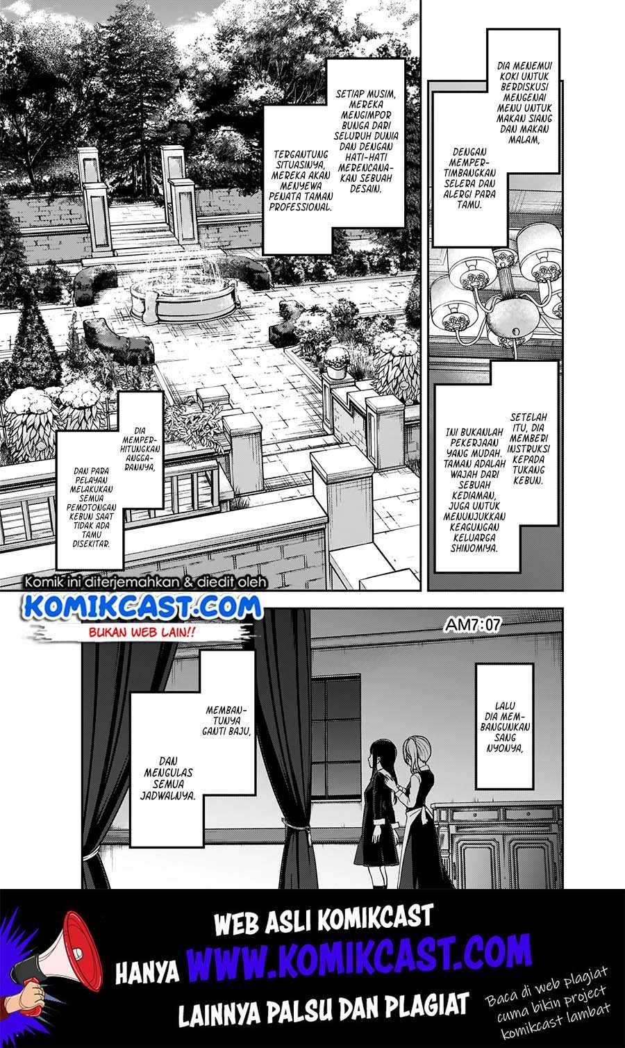 Kaguya-sama wa Kokurasetai: Tensai-tachi no Renai Zunousen Chapter 179 Gambar 6